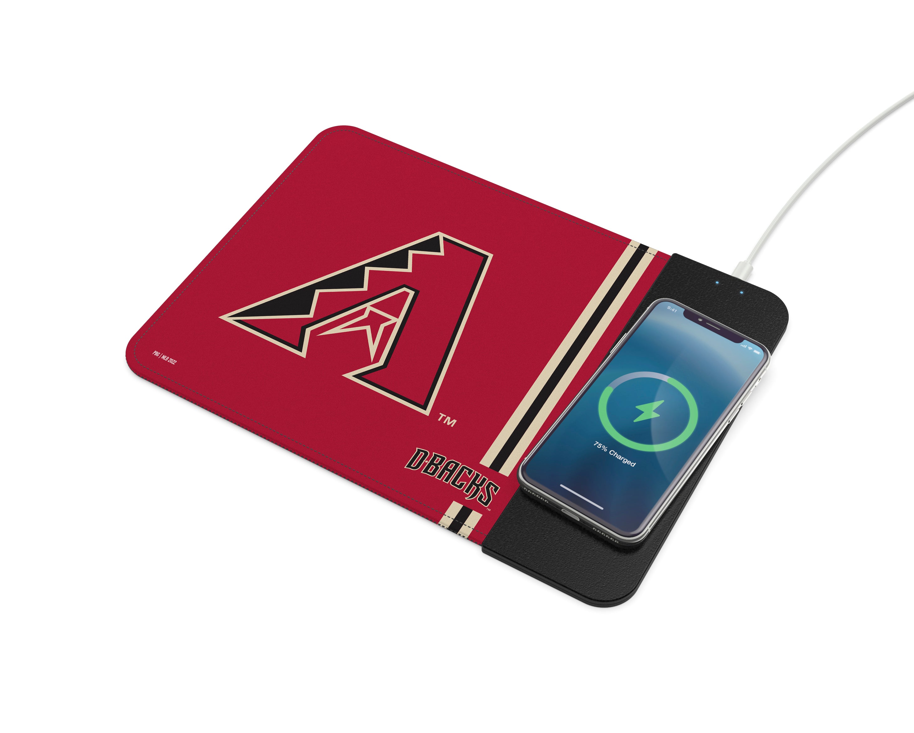 Arizona Diamondbacks MLB Wireless Charging Mousepad