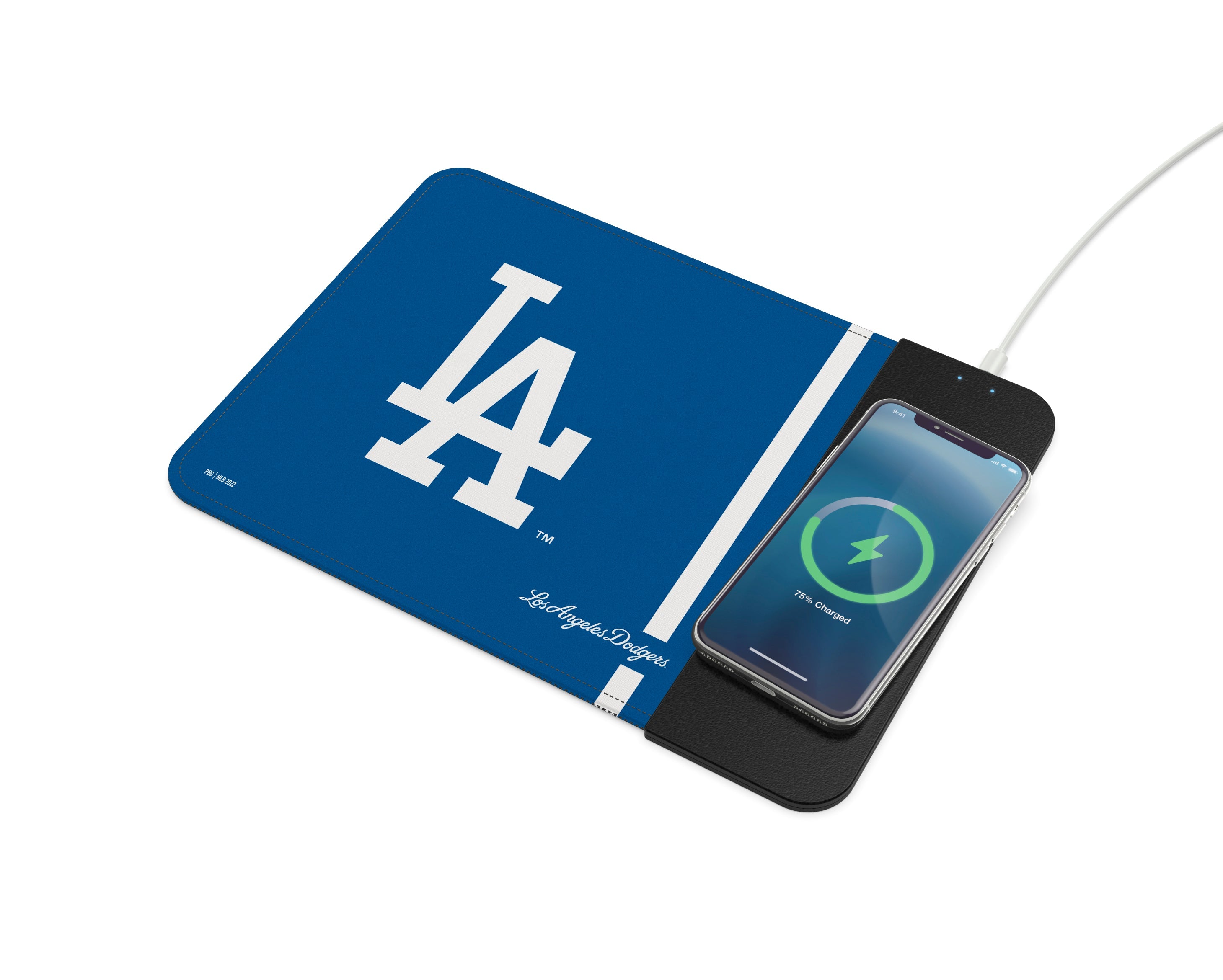 Los Angeles Dodgers MLB Wireless Charging Mousepad