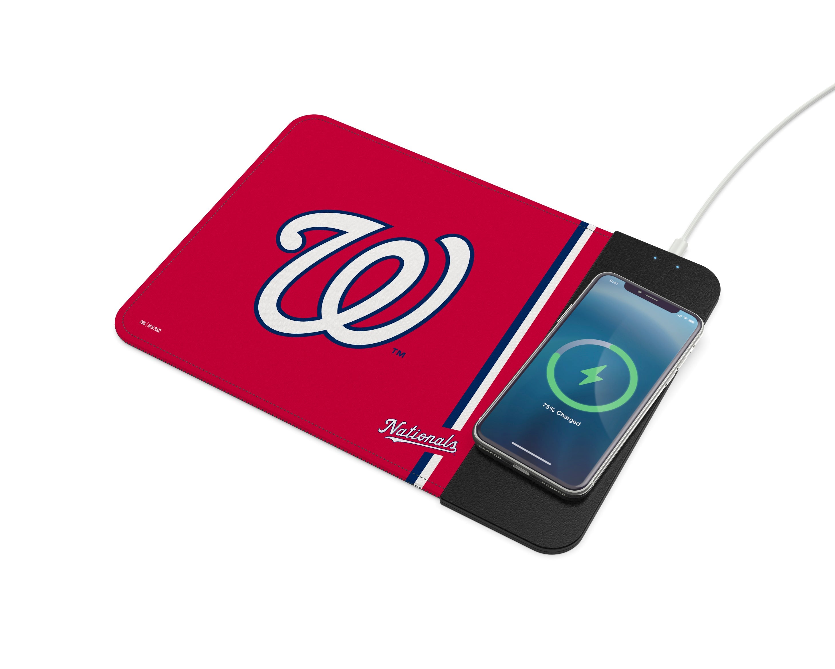 Washington Nationals MLB Wireless Charging Mousepad