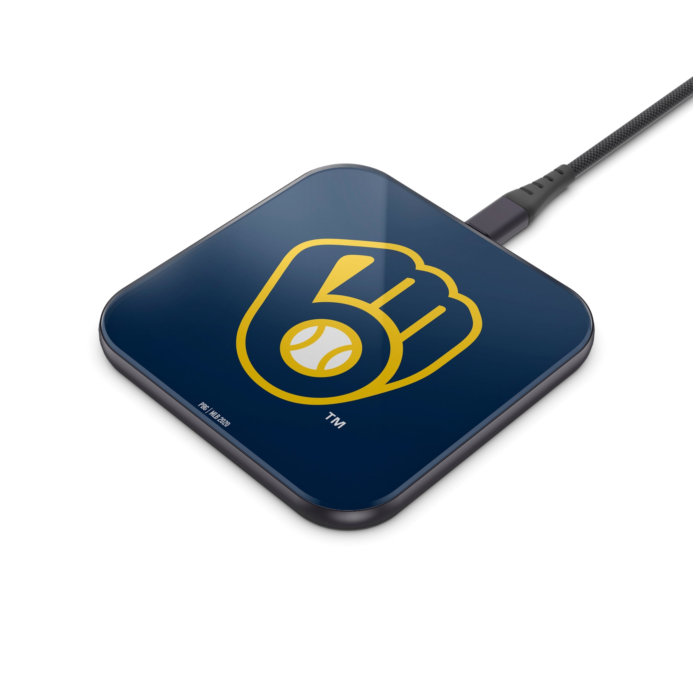 Milwaukee Brewers MLB Wireless Charging Pad