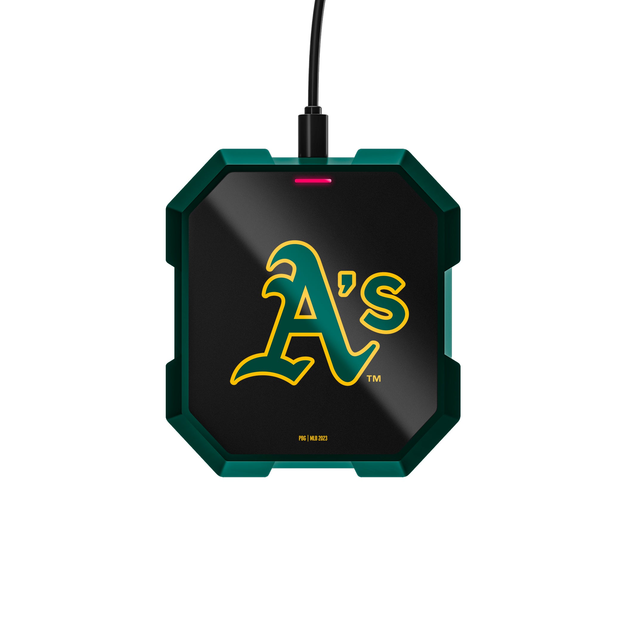 Oakland Athletics MLB Wireless Charging Pad