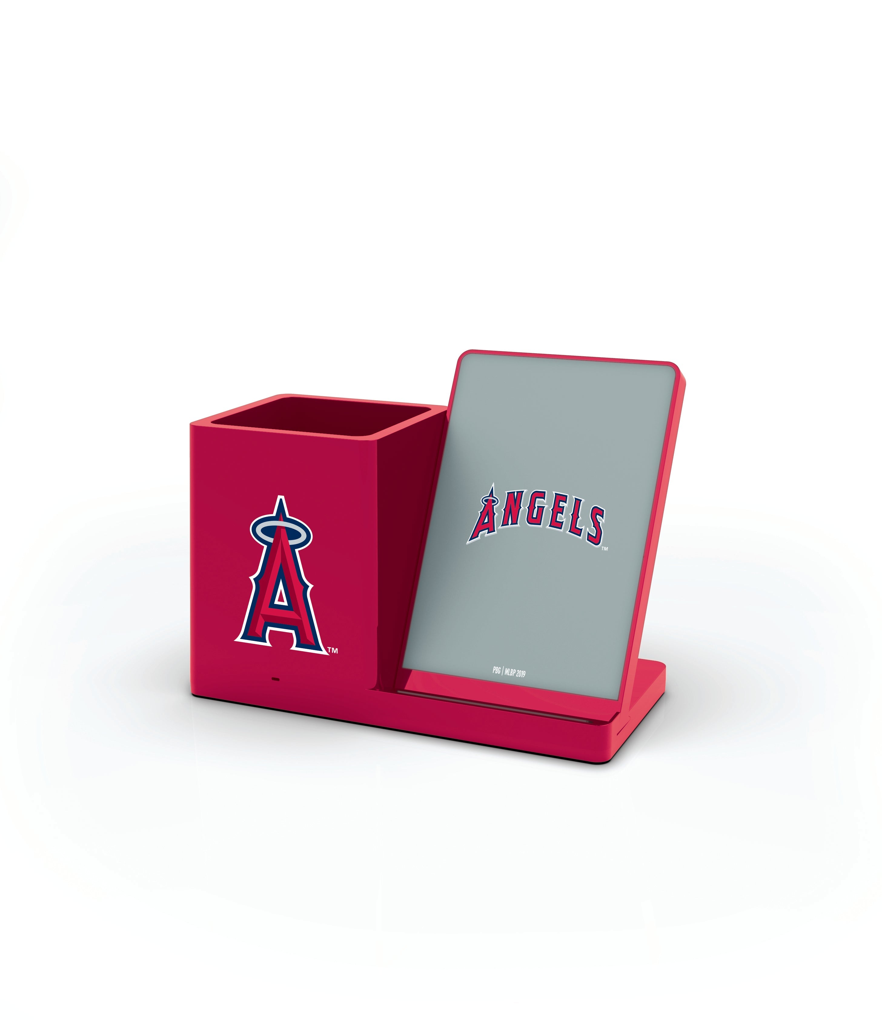 Los Angeles Angels MLB Wireless Charging Pen Cup