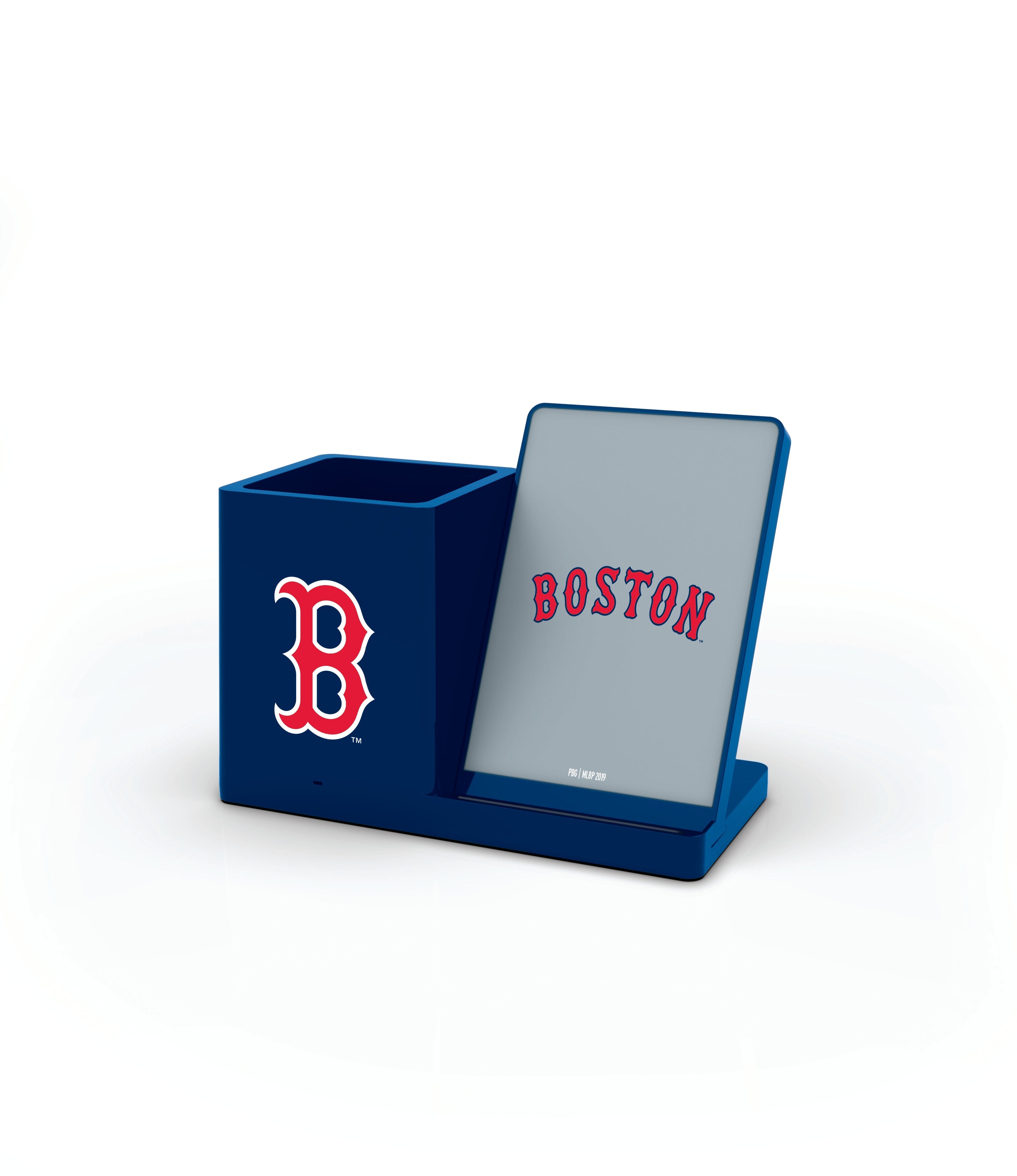 Boston Red Sox MLB Wireless Charging Pen Cup