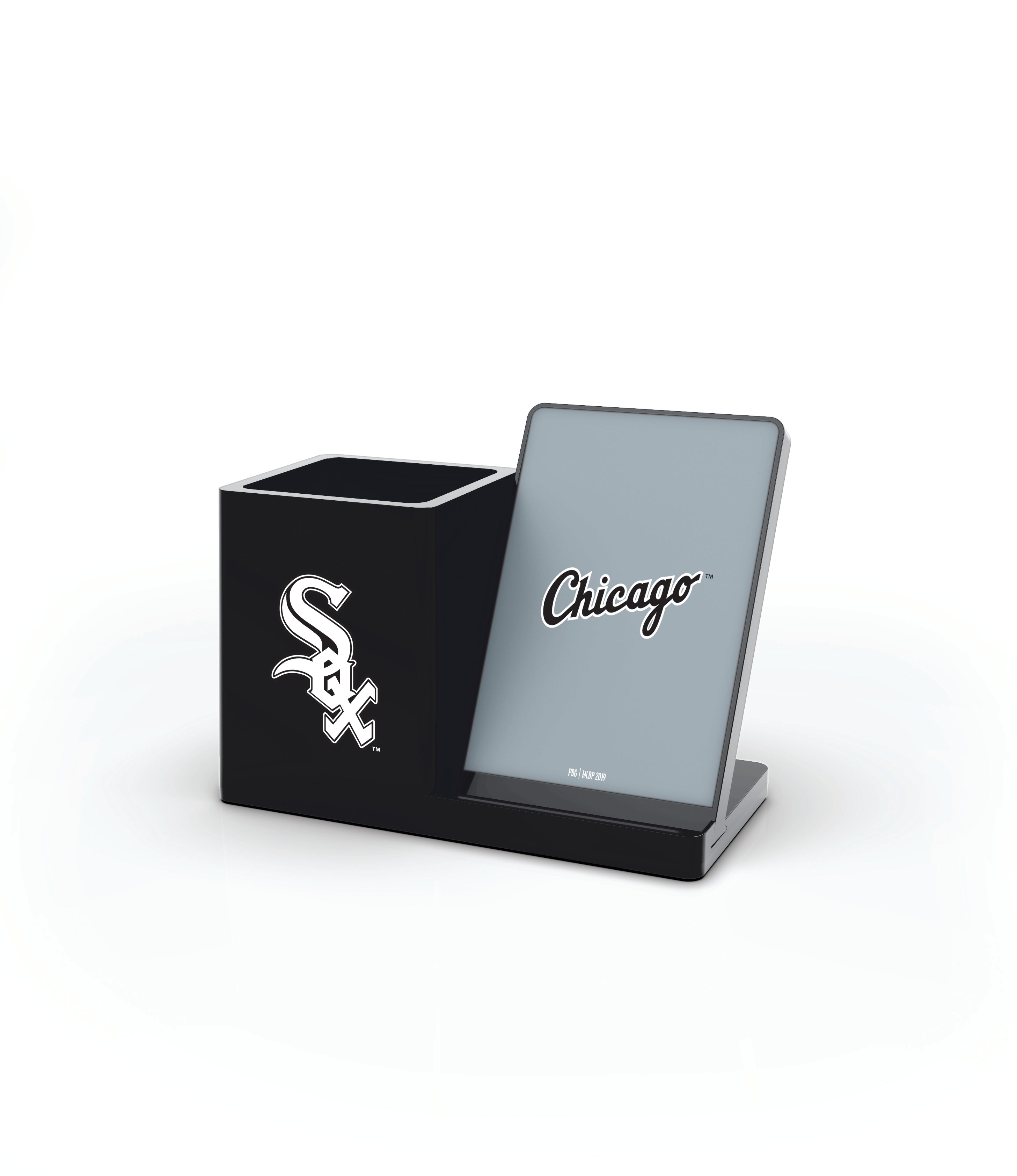 Chicago White Sox MLB Wireless Charging Pen Cup