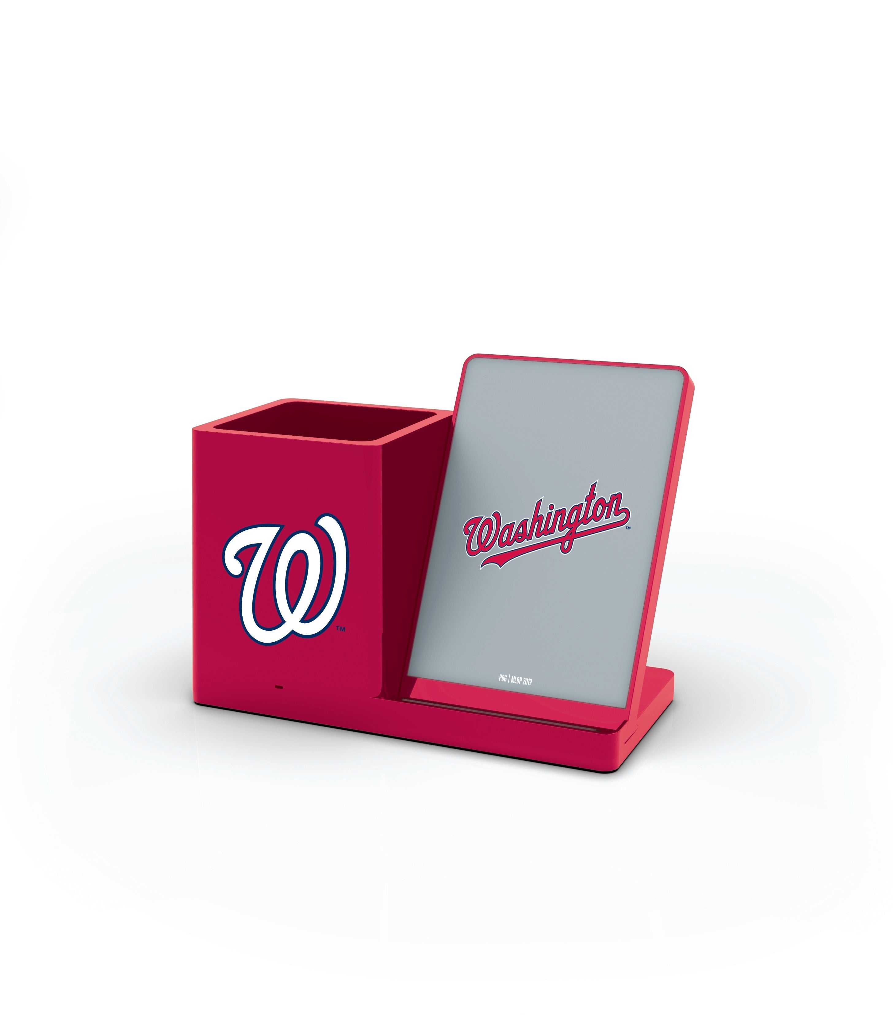 Washington Nationals MLB Wireless Charging Pen Cup