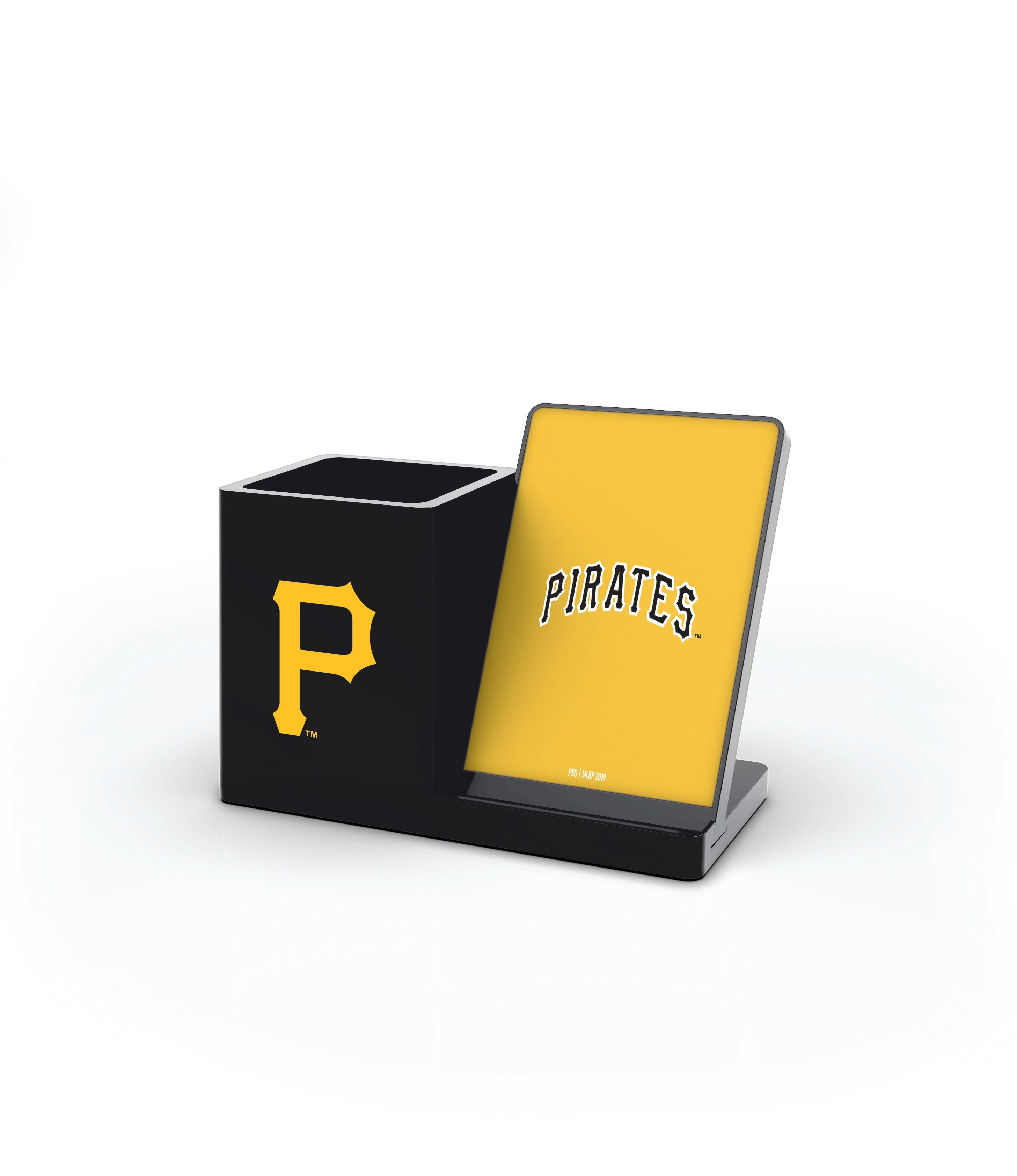 Pittsburgh Pirates MLB Wireless Charging Pen Cup