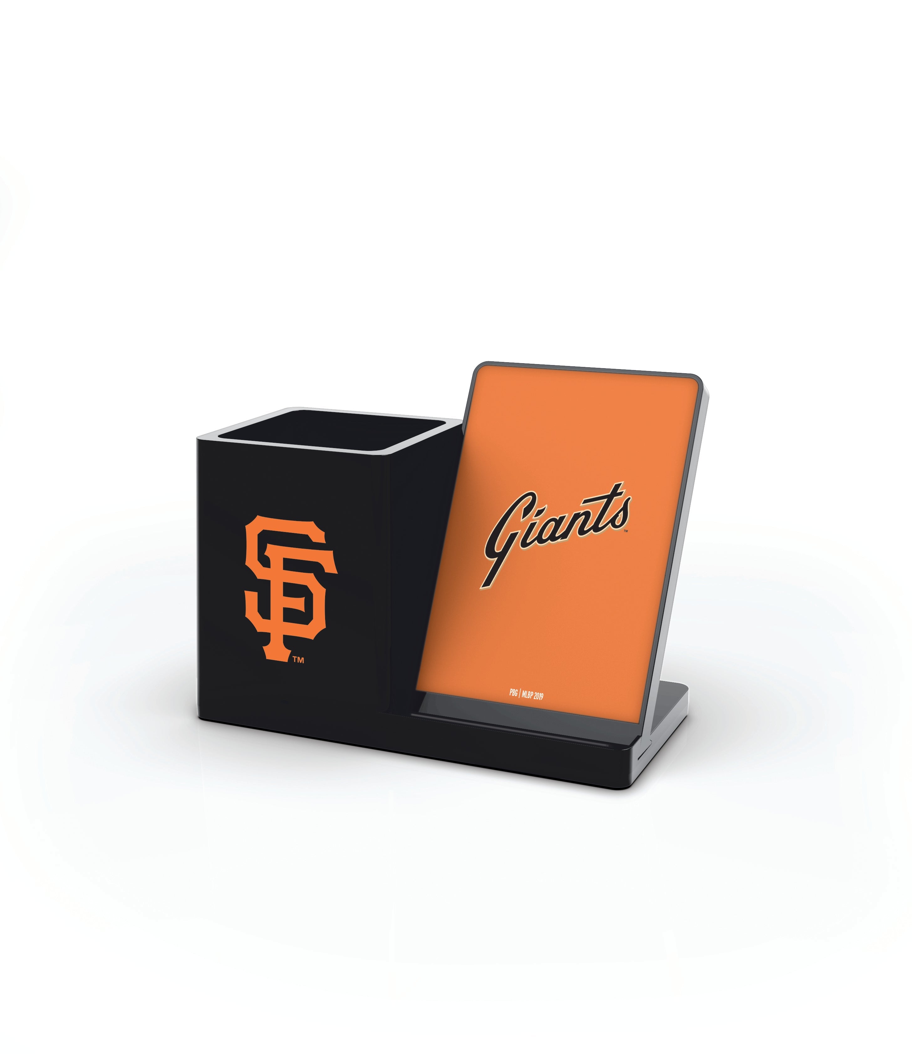 San Francisco Giants MLB Wireless Charging Pen Cup