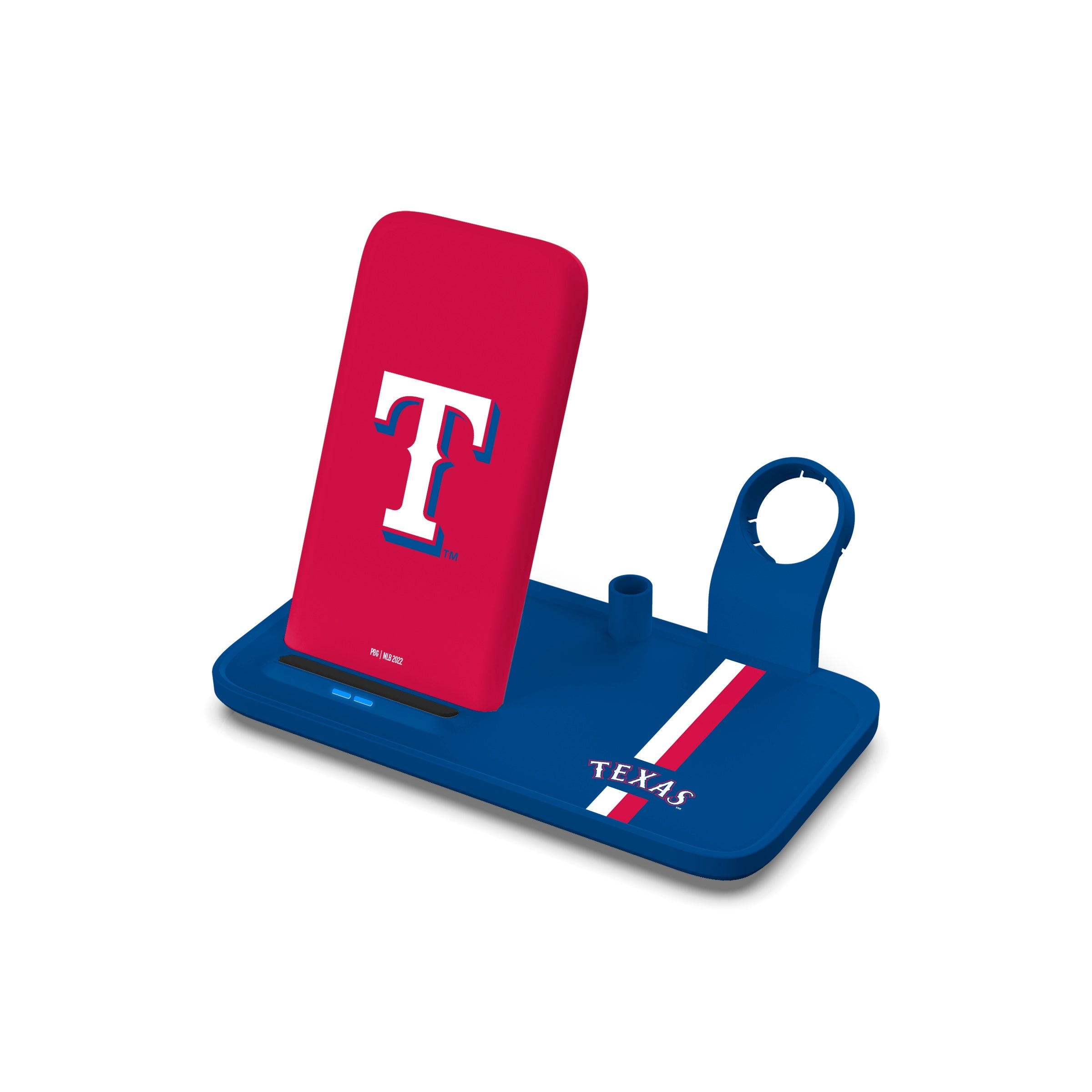 Texas Rangers MLB Wireless Charging Station