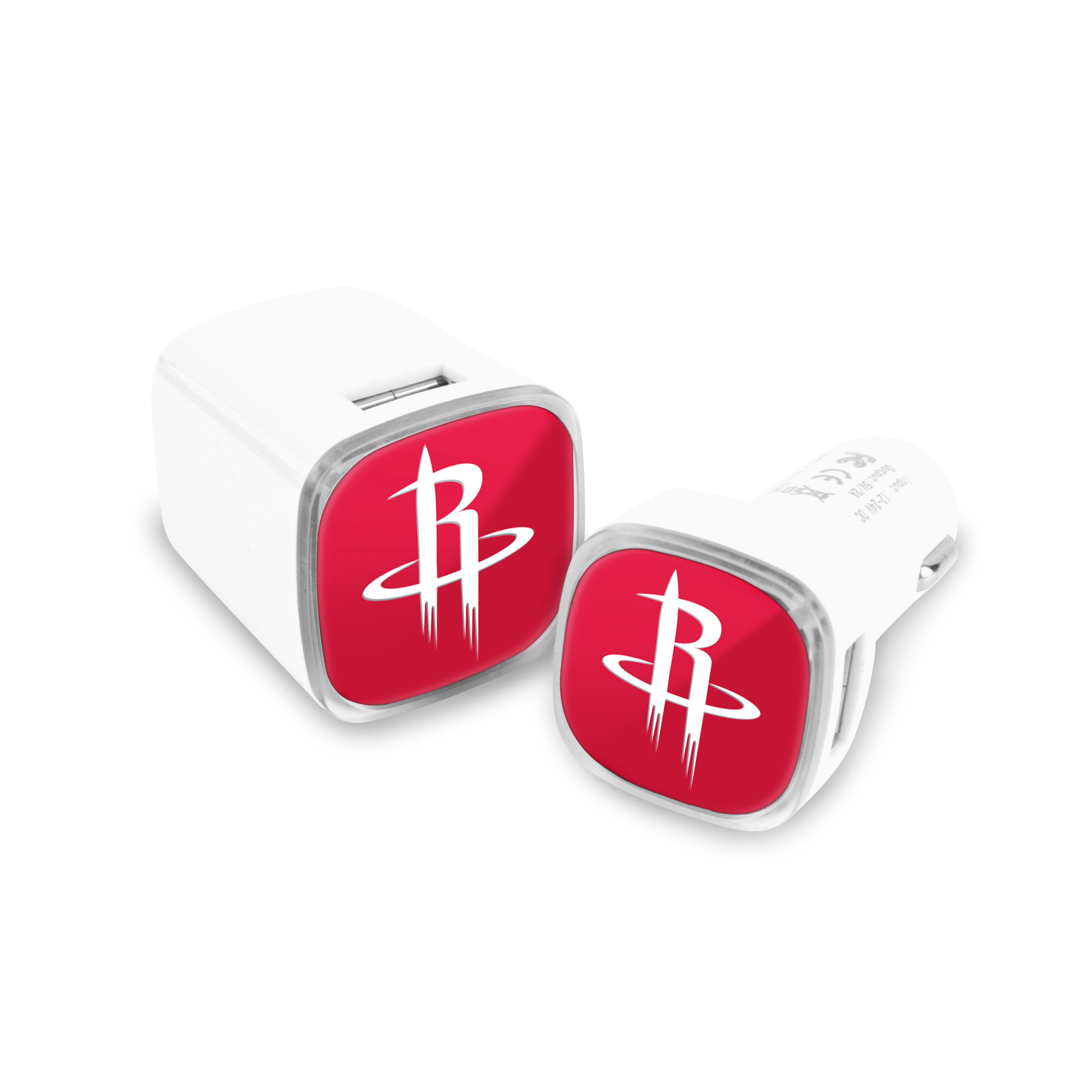 Houston Cougars NBA 2 Pack Car + Wall Chargers