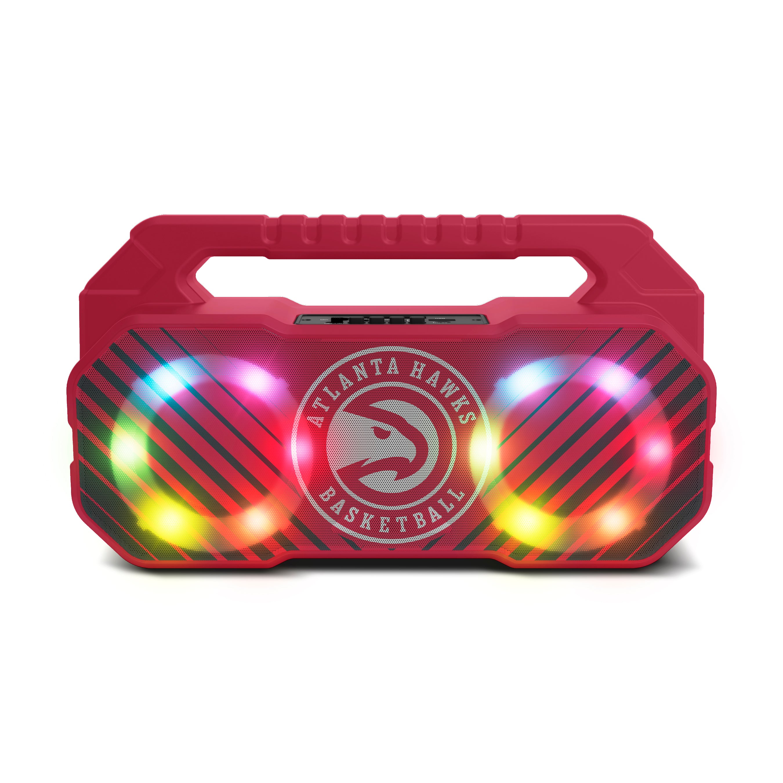 Atlanta Hawks NBA Shockbox Bluetooth BOOMBOX Speaker with FM Radio