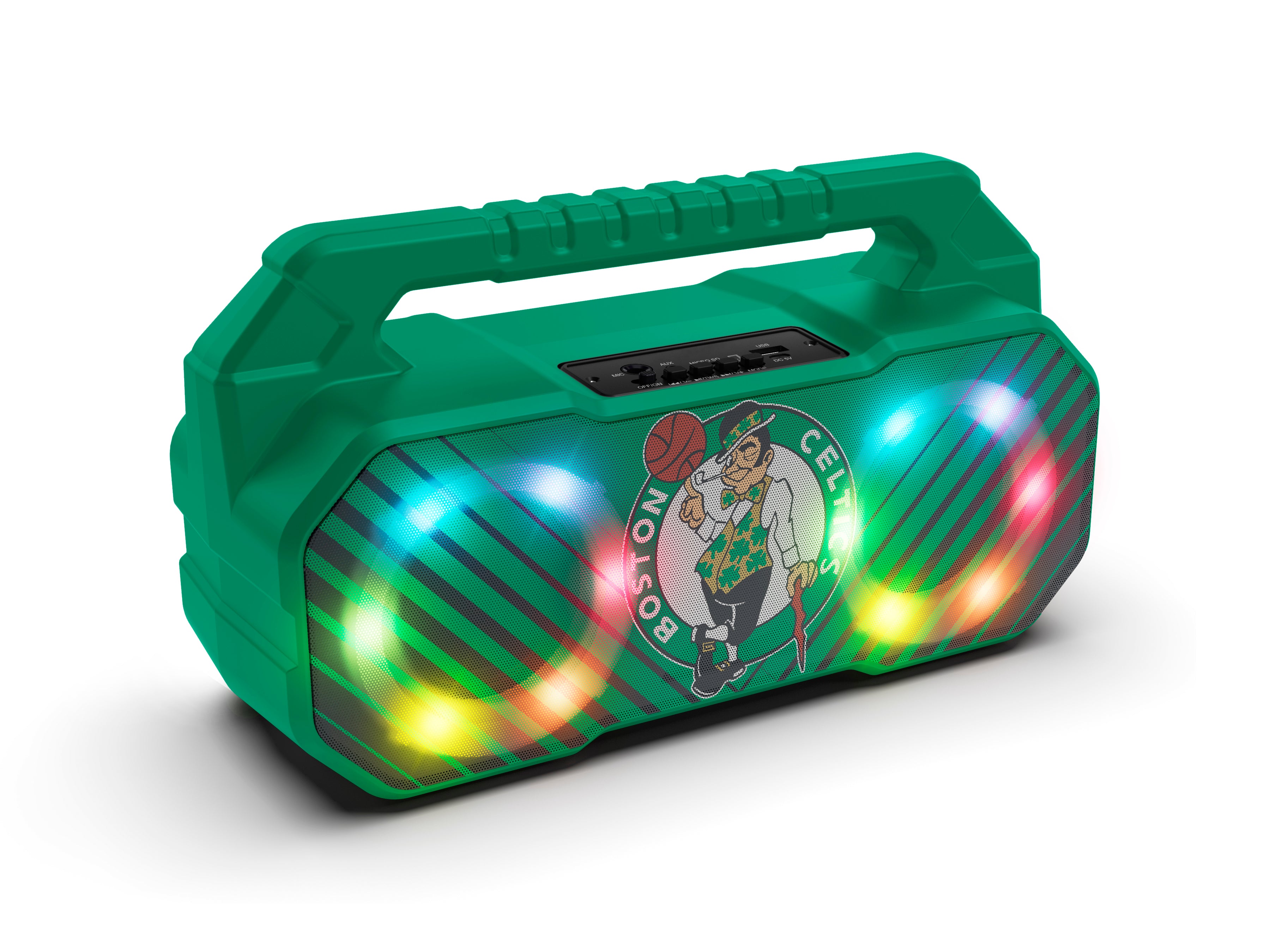 Boston Celtics NBA Shockbox Bluetooth BOOMBOX Speaker with FM Radio