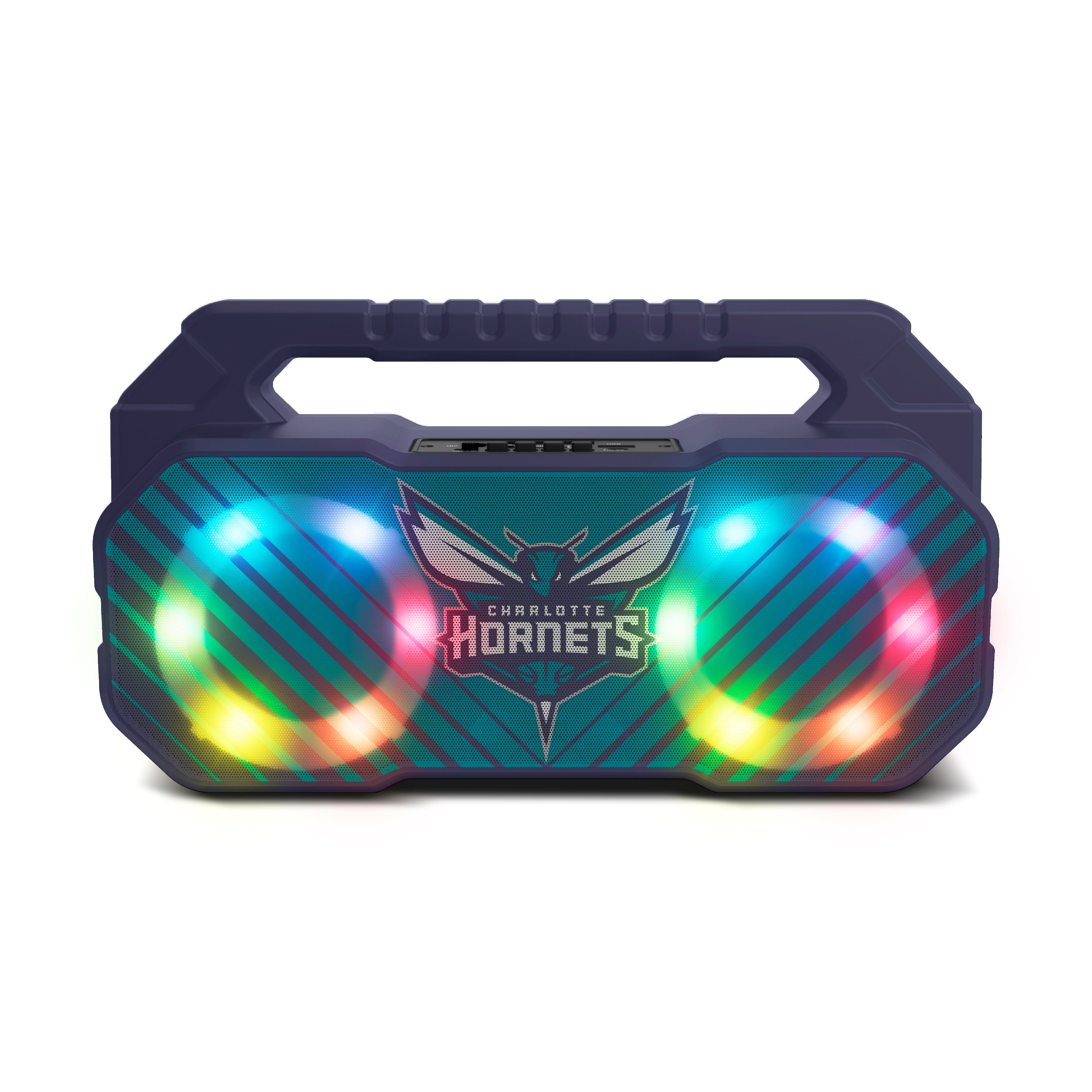 Charlotte Hornets NBA Shockbox Bluetooth BOOMBOX Speaker with FM Radio