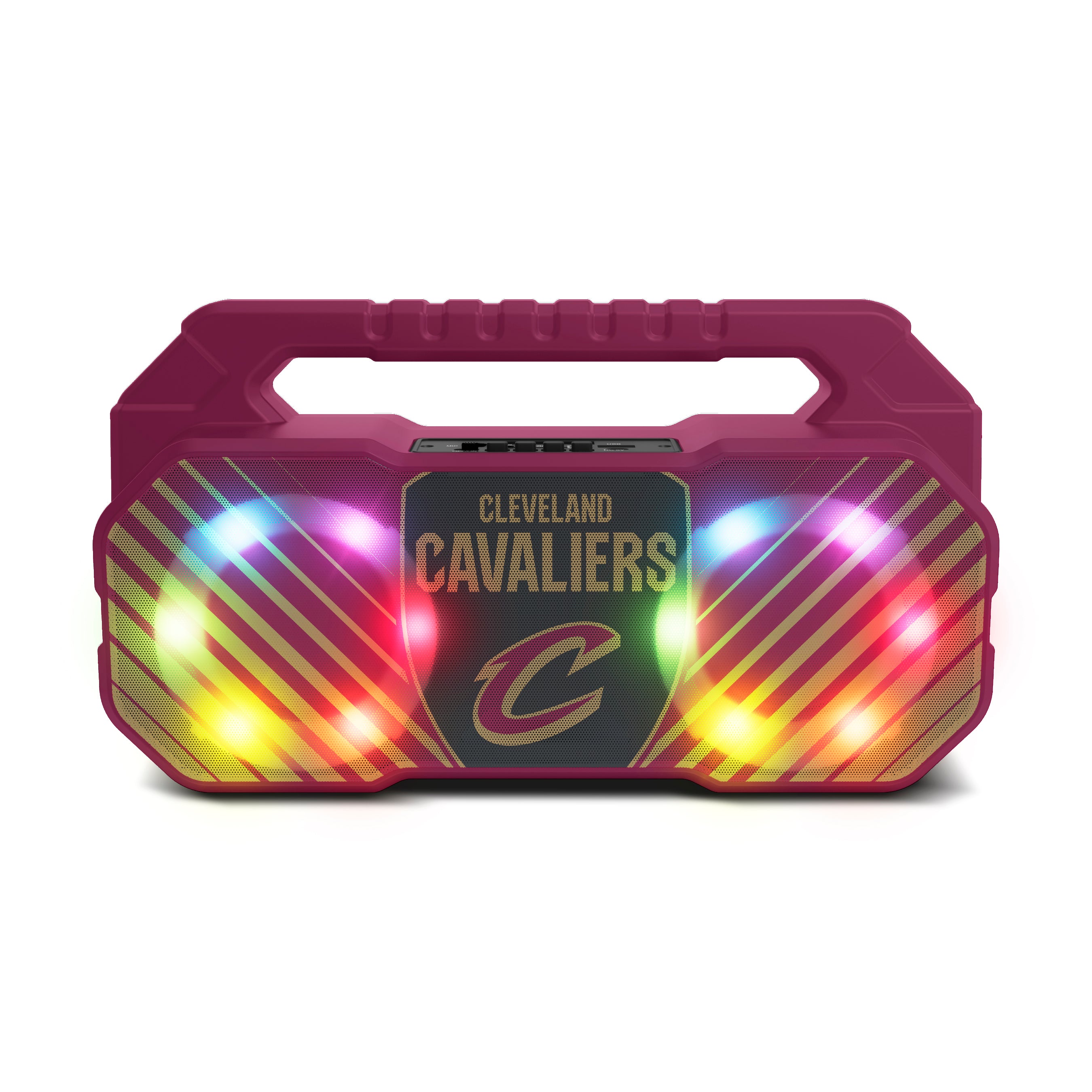 Cleveland Cavaliers NBA Shockbox Bluetooth BOOMBOX Speaker with FM Radio