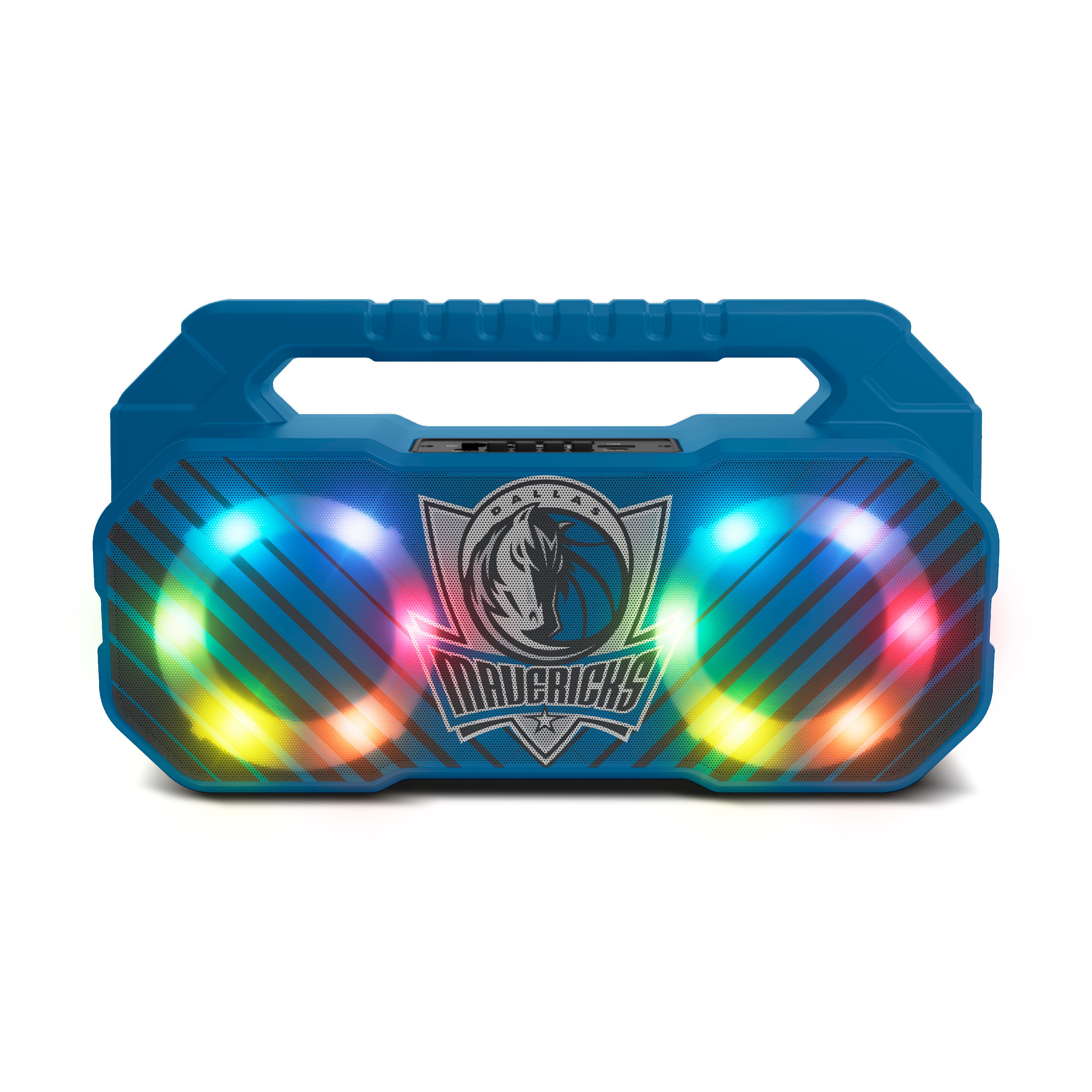 Dallas Mavericks NBA Shockbox Bluetooth BOOMBOX Speaker with FM Radio