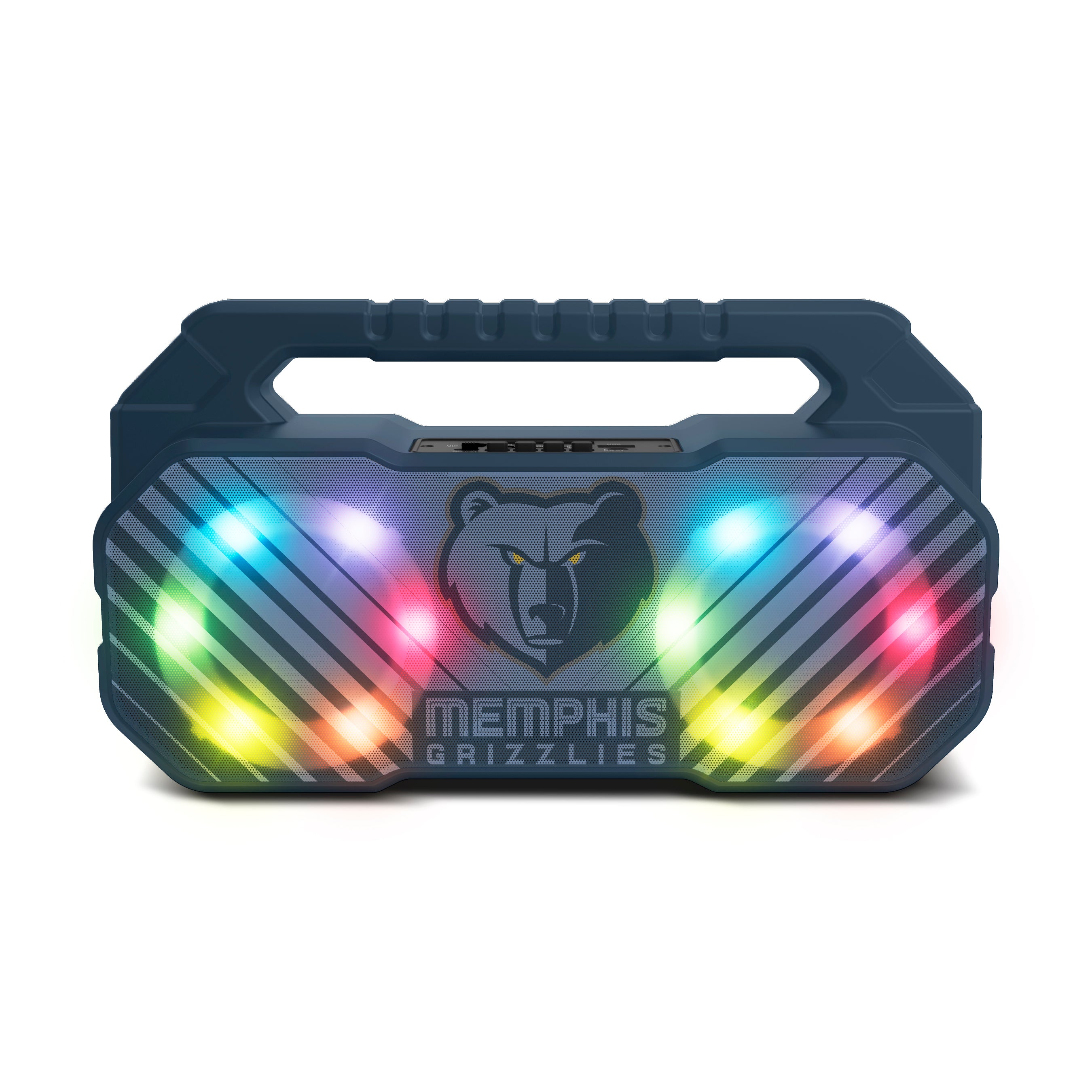 Memphis Grizzlies NBA Shockbox Bluetooth BOOMBOX Speaker with FM Radio