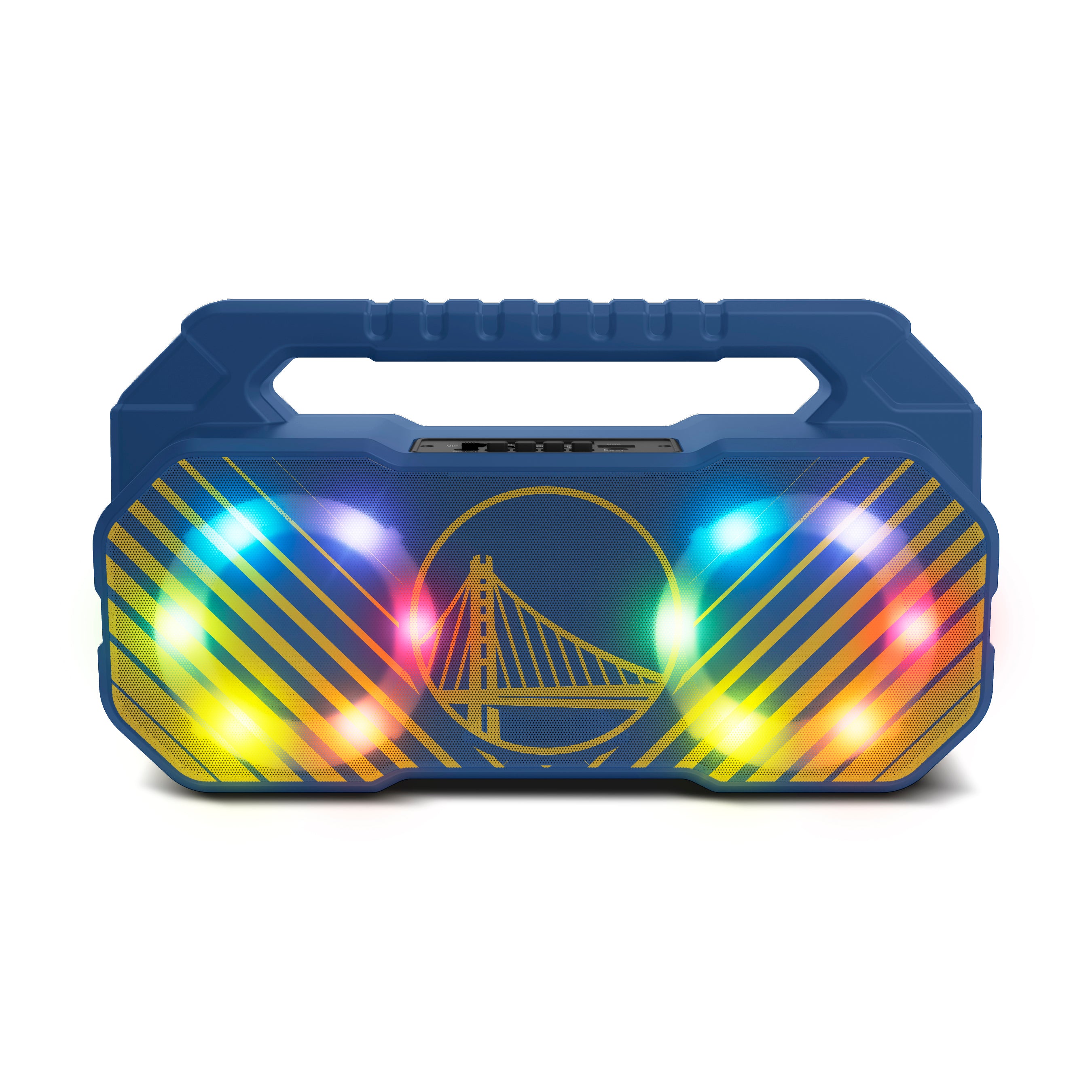 Golden State Warriors NBA Shockbox Bluetooth BOOMBOX Speaker with FM Radio