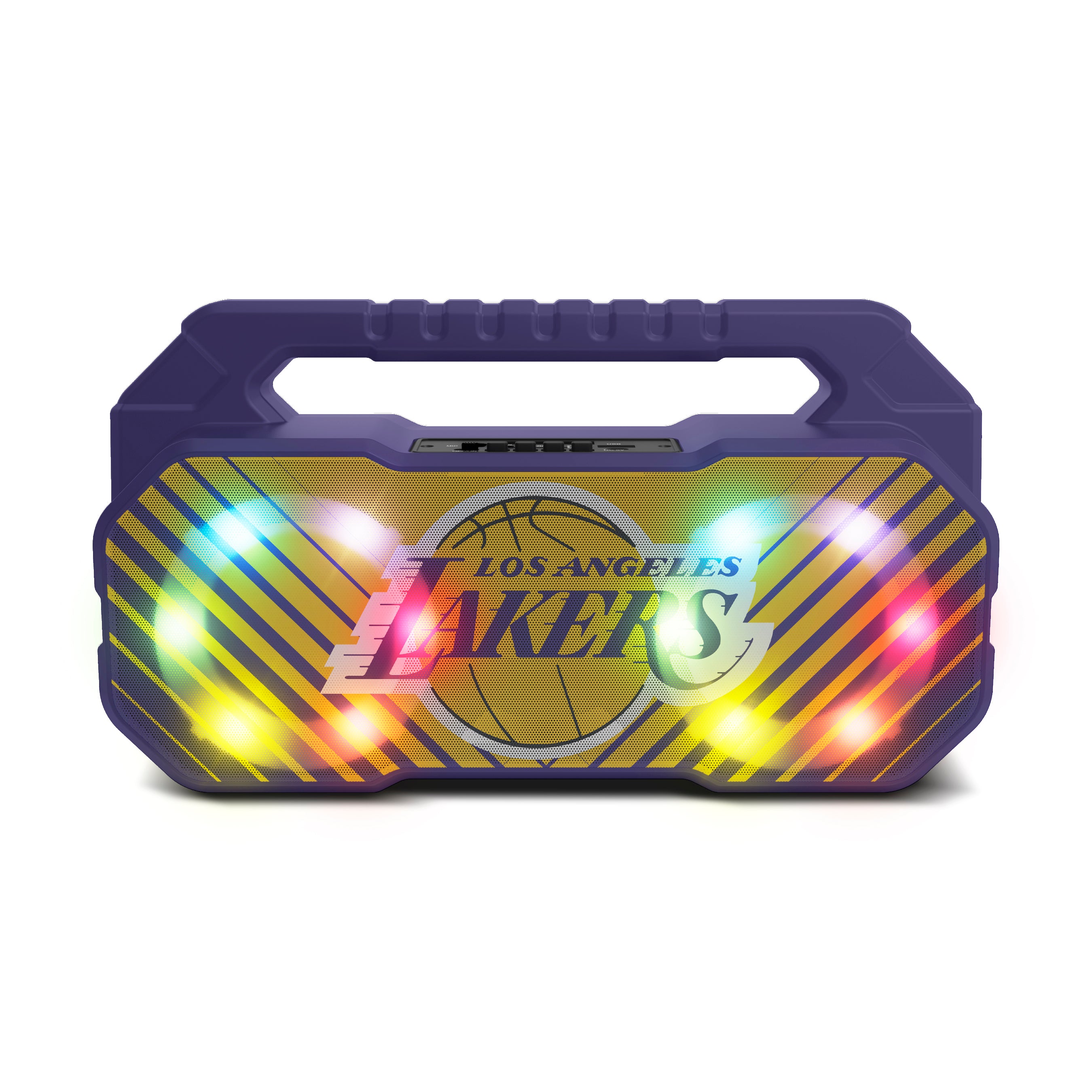 Los Angeles Lakers NBA Shockbox Bluetooth BOOMBOX Speaker with FM Radio