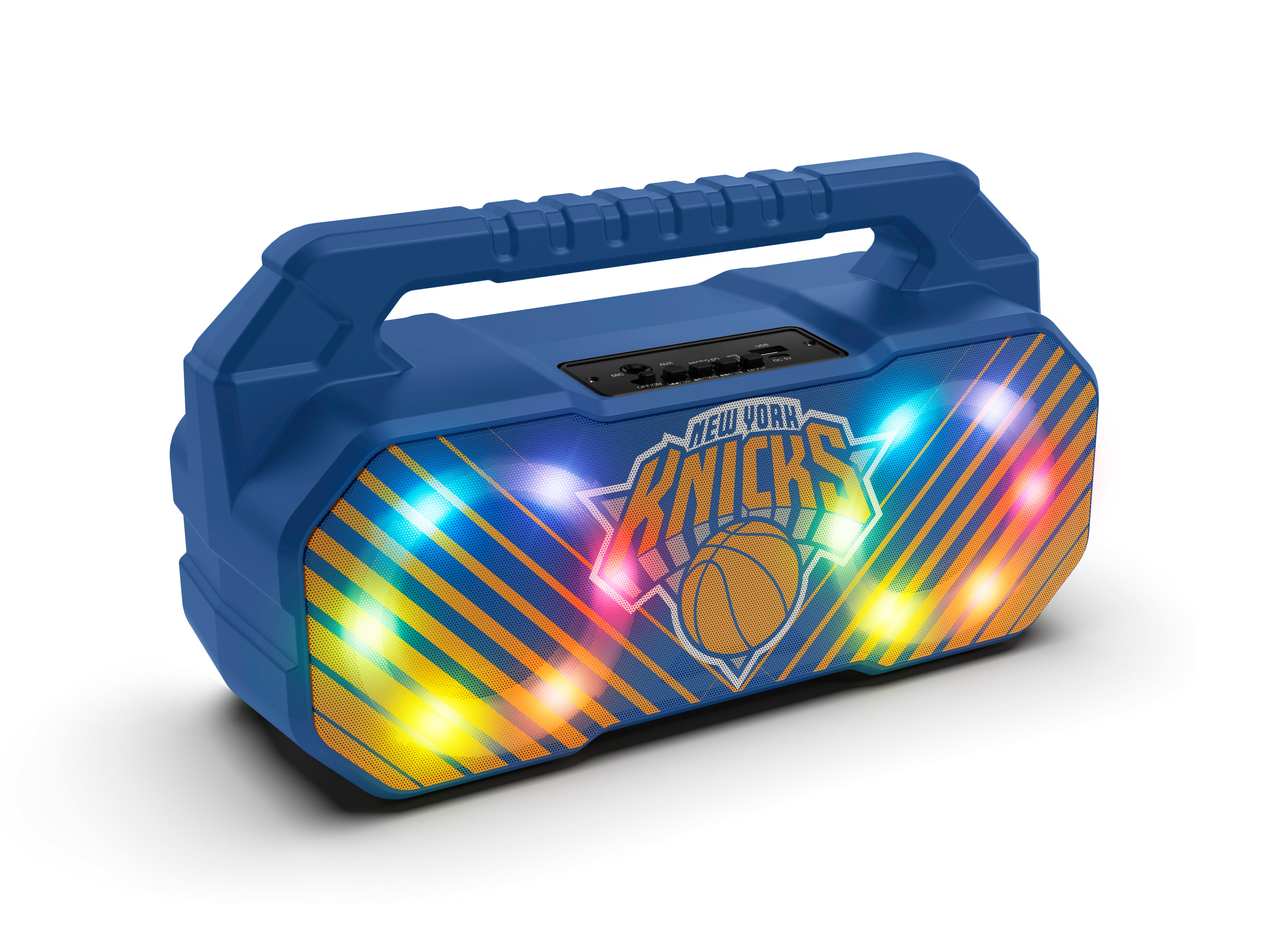 New York Knicks NBA Shockbox Bluetooth BOOMBOX Speaker with FM Radio