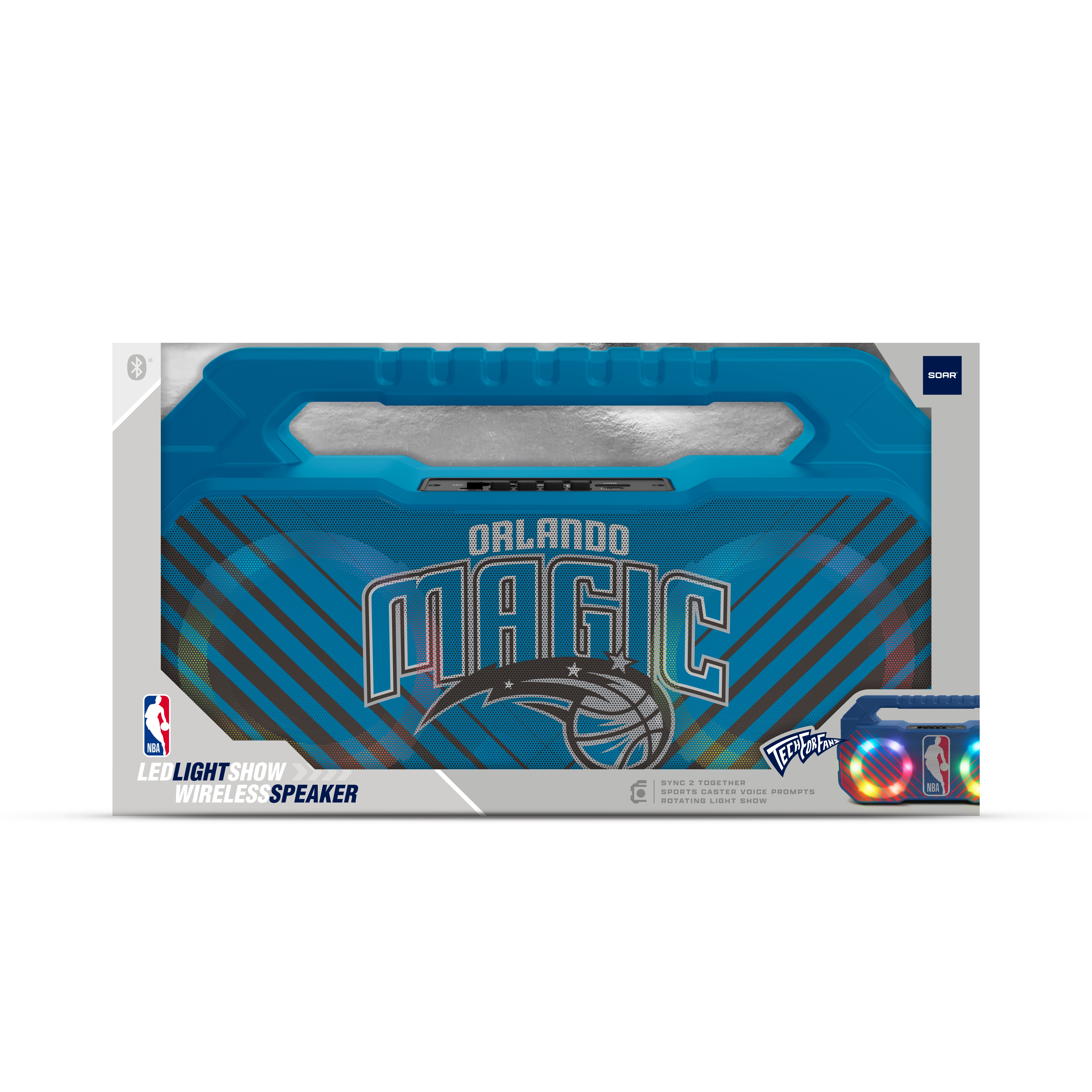 Orlando Magic NBA Shockbox Bluetooth BOOMBOX Speaker with FM Radio