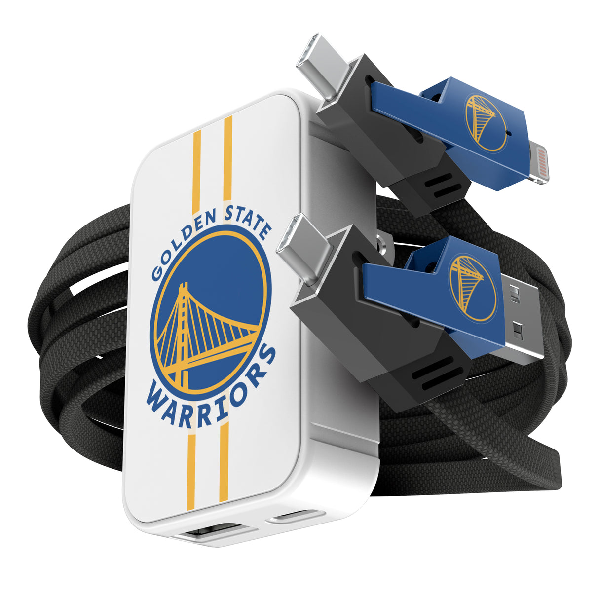 SOAR NBA Slim Wall Charger and 4 in 1 Multi Charging Cable