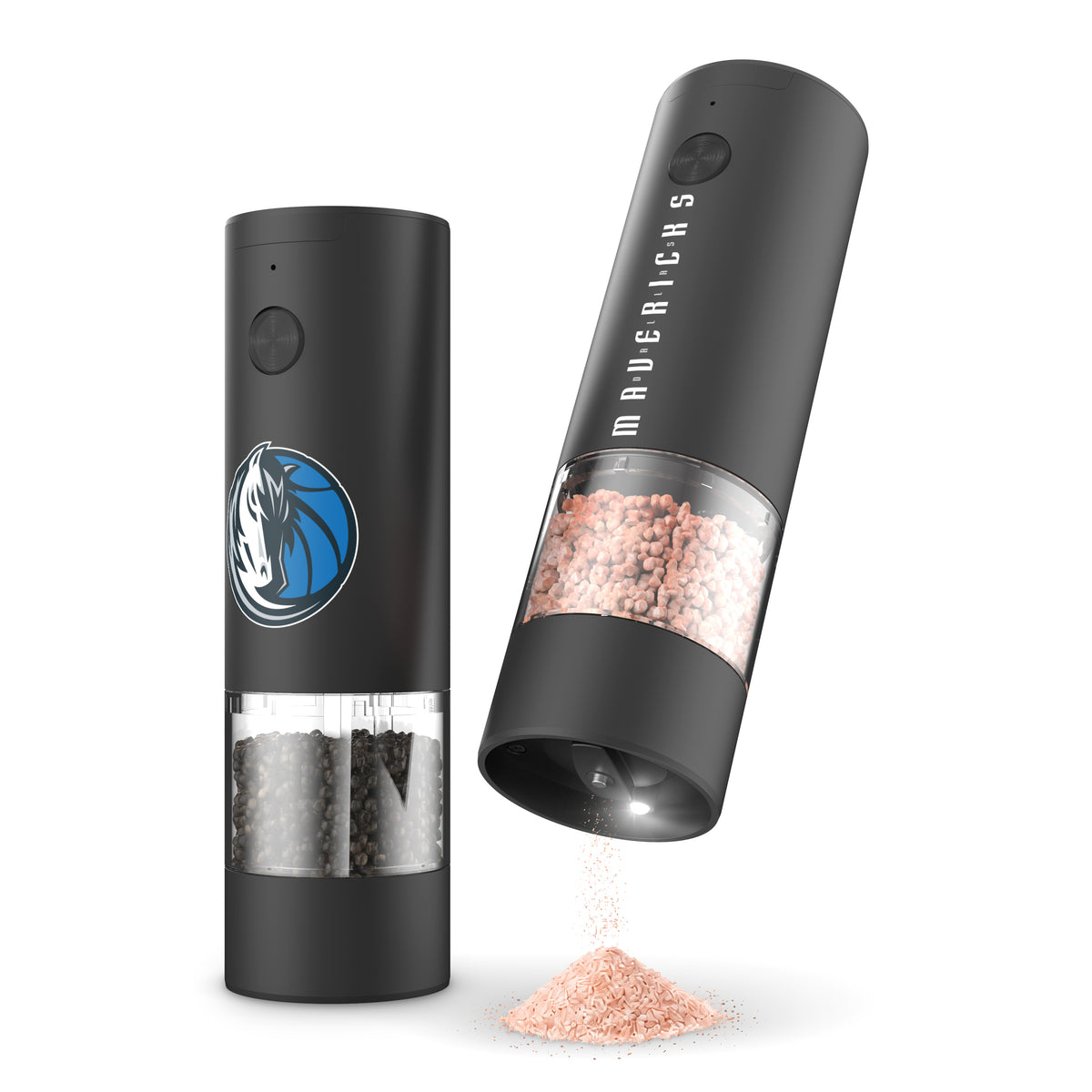 SOAR NBA Electric Salt and Pepper Grinder Set- Dallas Mavericks