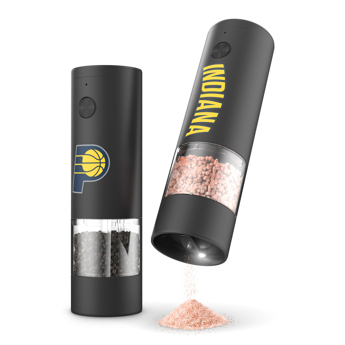 SOAR NBA Electric Salt and Pepper Grinder Set- Indiana Pacers
