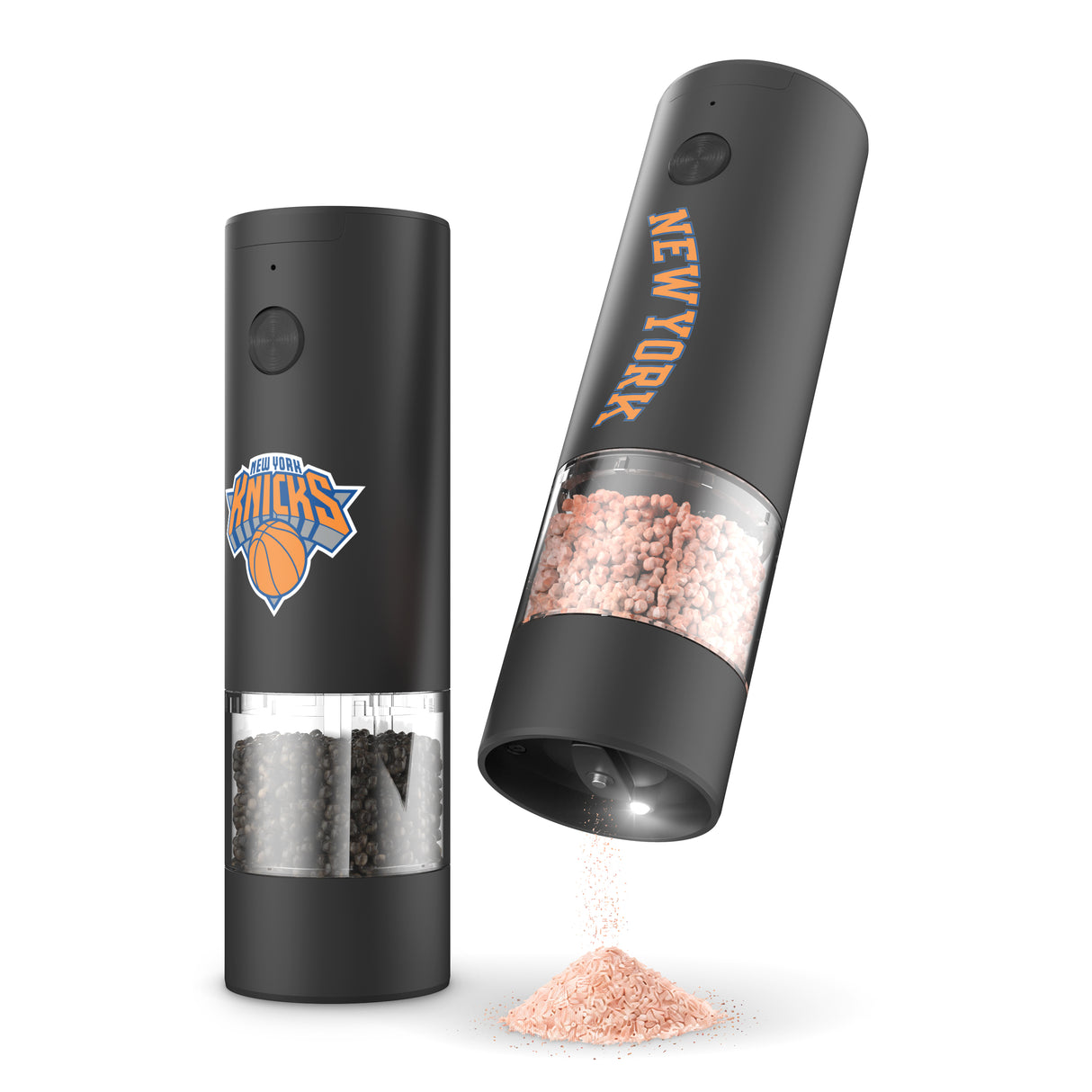 SOAR NBA Electric Salt and Pepper Grinder Set- New York Knicks