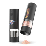 SOAR NBA Electric Salt and Pepper Grinder Set- Oklahoma City Thunder
