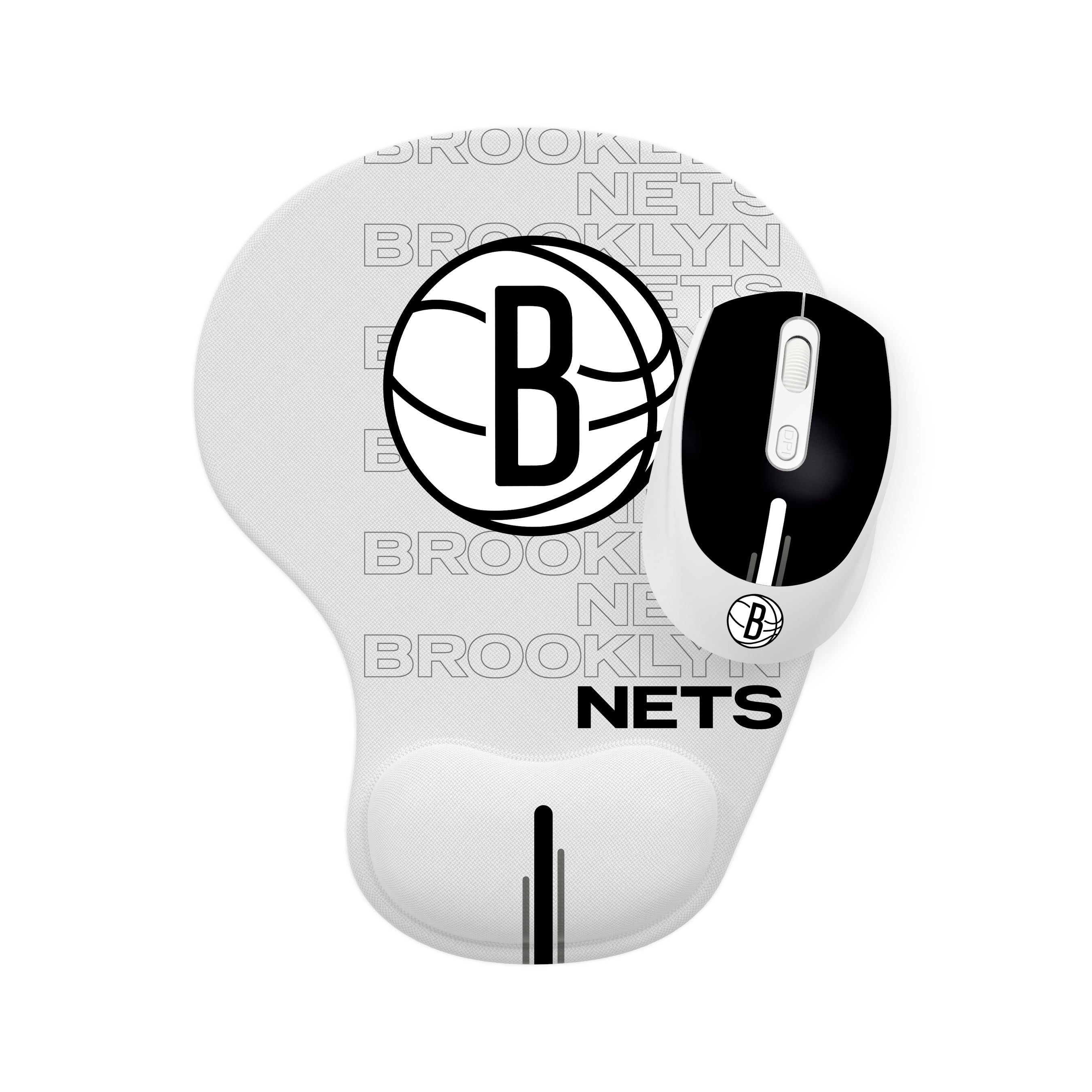 Brooklyn Nets NBA Mouse + Mousepad