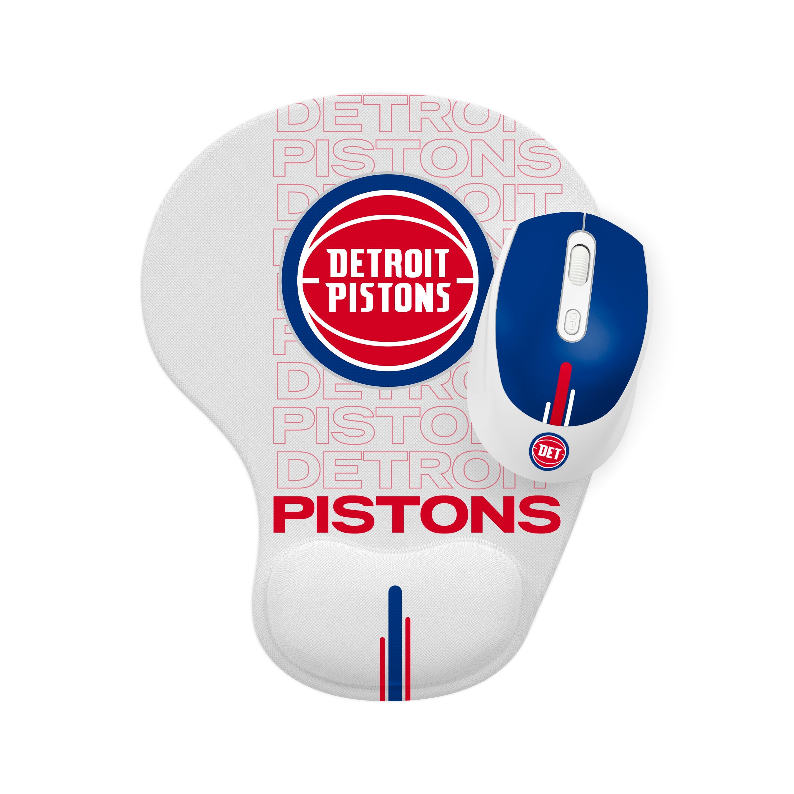 Detroit Pistons NBA Mouse + Mousepad