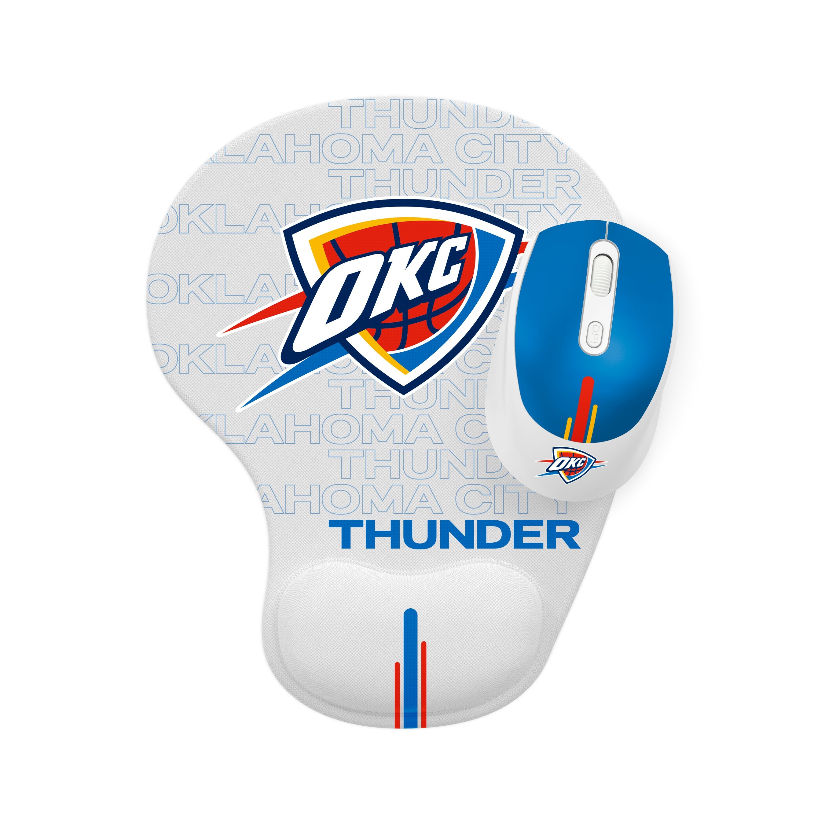 Oklahoma City Thunder NBA Mouse + Mousepad