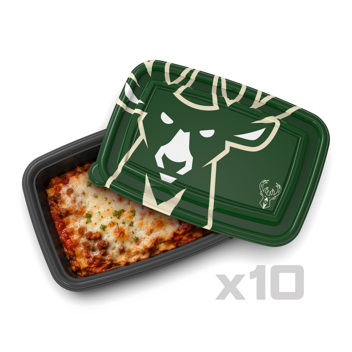 SOAR NBA Meal Prep Container- 20 piece- Milwaukee Bucks