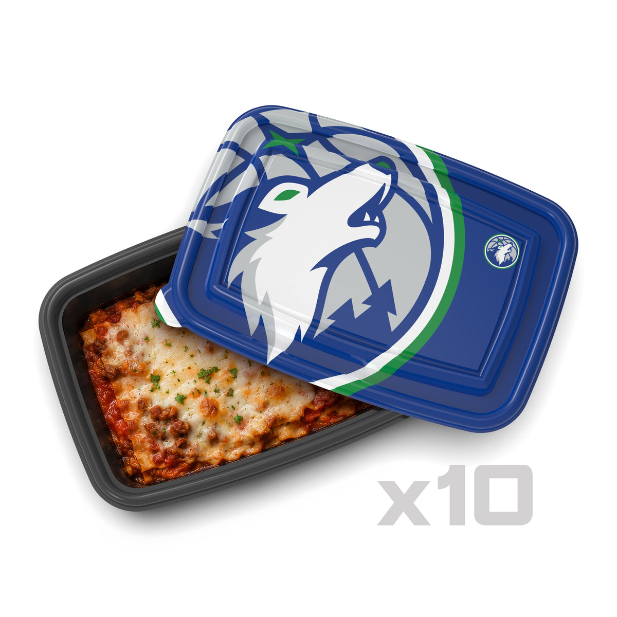 SOAR NBA Meal Prep Container- 20 piece- Minnesota Timberwolves