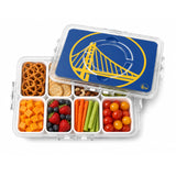 SOAR NBA Snackle Box- 8 Compartments- Golden State Warriors