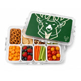 SOAR NBA Snackle Box- 8 Compartments- Milwaukee Bucks