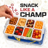 SOAR NBA Snackle Box- 8 Compartments- Cleveland Cavaliers