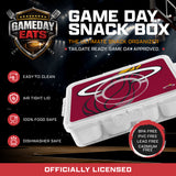 SOAR NBA Snackle Box- 8 Compartments- Cleveland Cavaliers