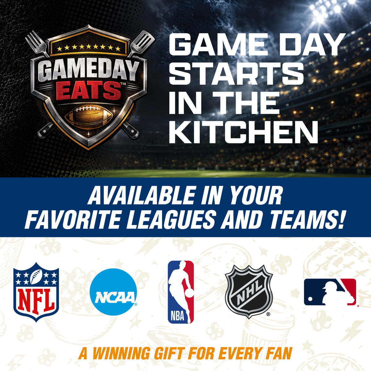 SOAR NBA Snackle Box- 8 Compartments- Cleveland Cavaliers