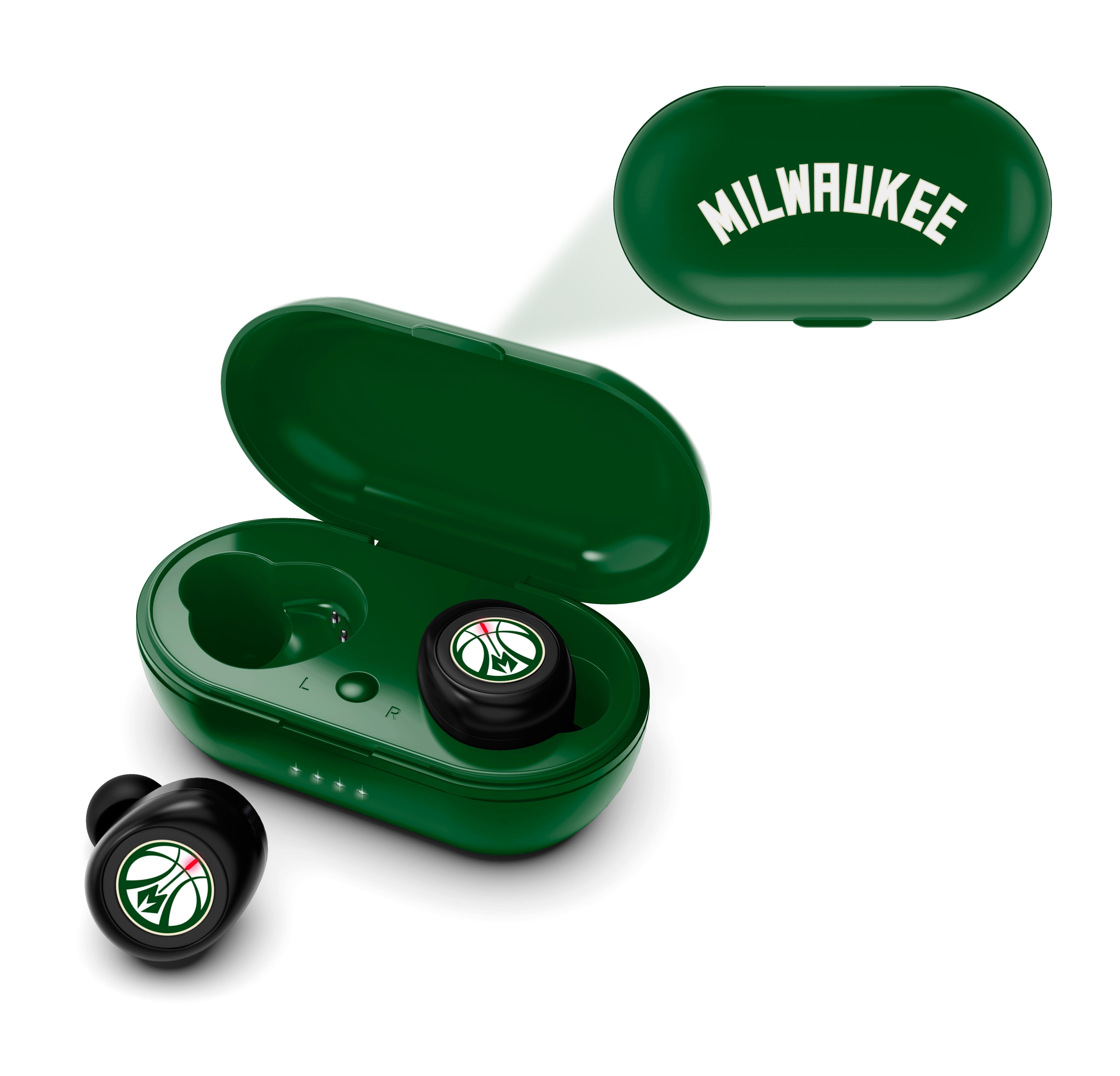 Milwaukee Bucks NBA True Wireless Earbuds