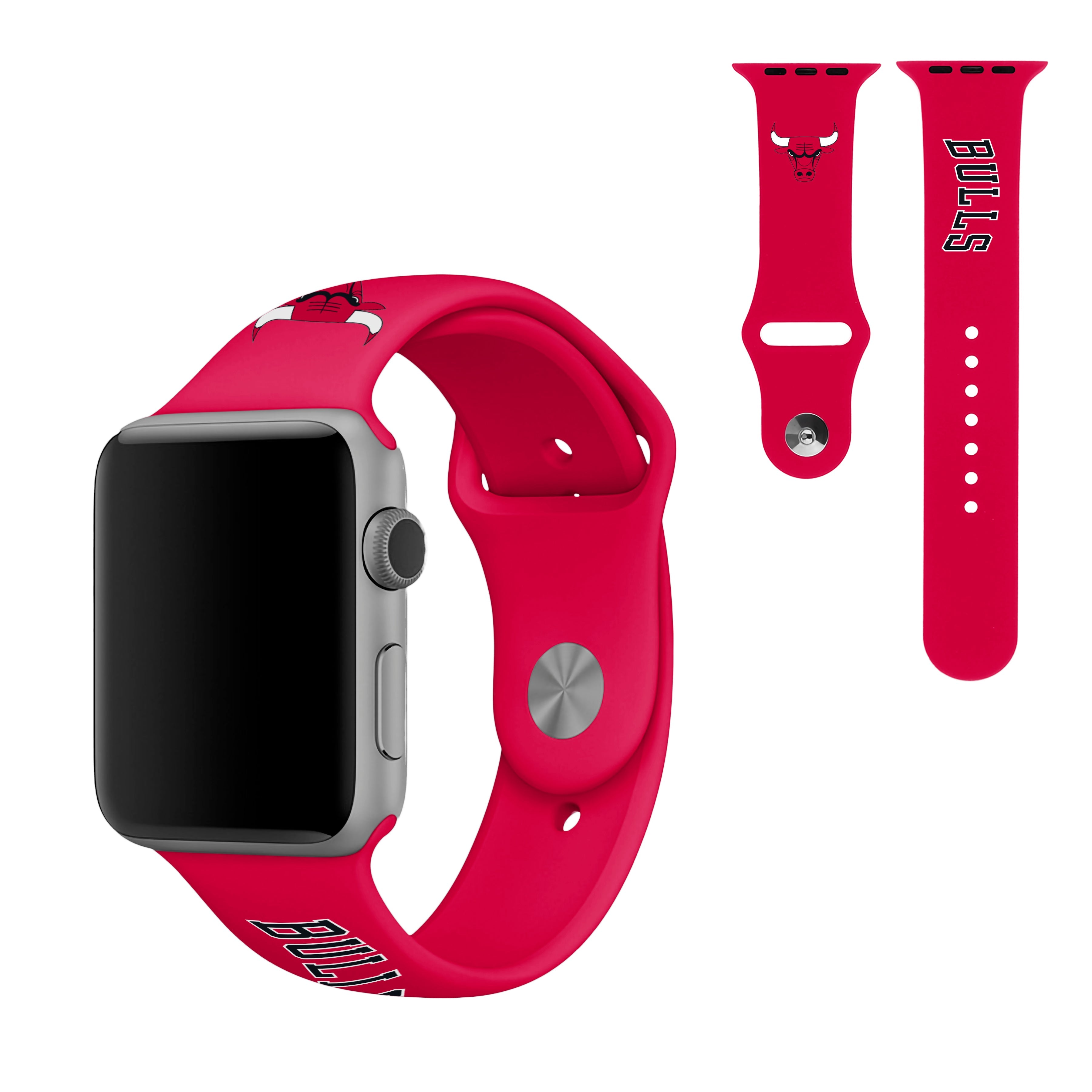 Chicago Bulls NBA Apple Watch Band - 38mm