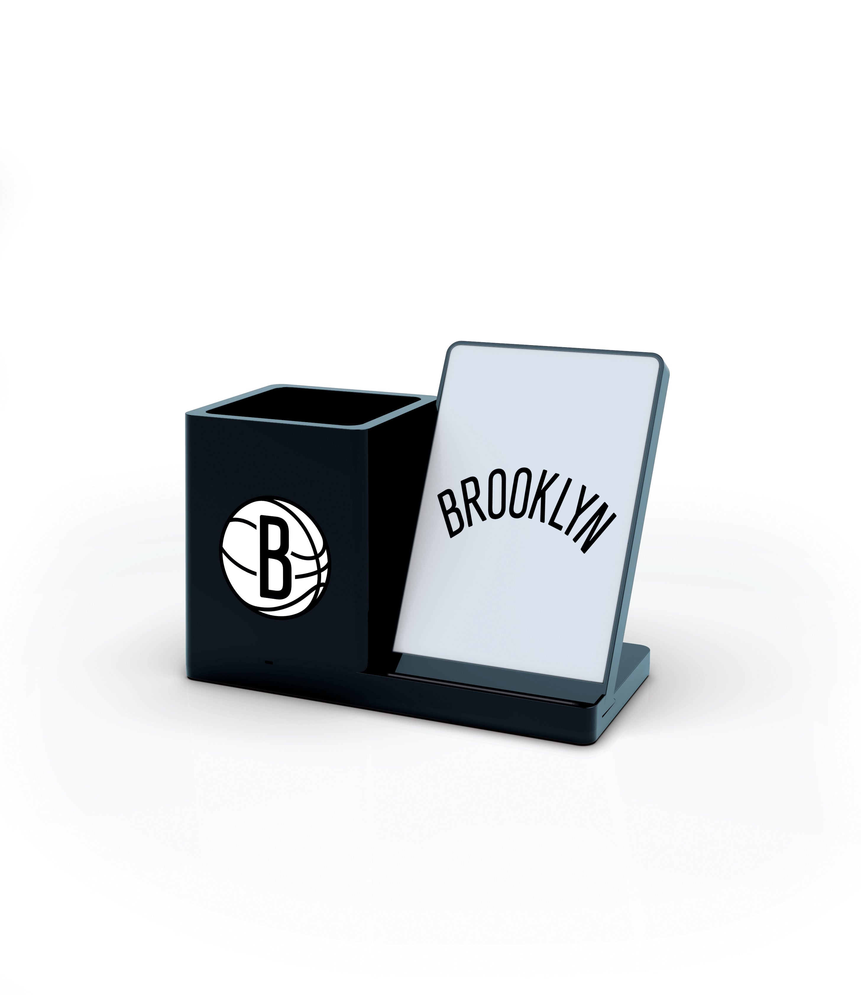 Brooklyn Nets NBA Wireless Charging Pen Cup