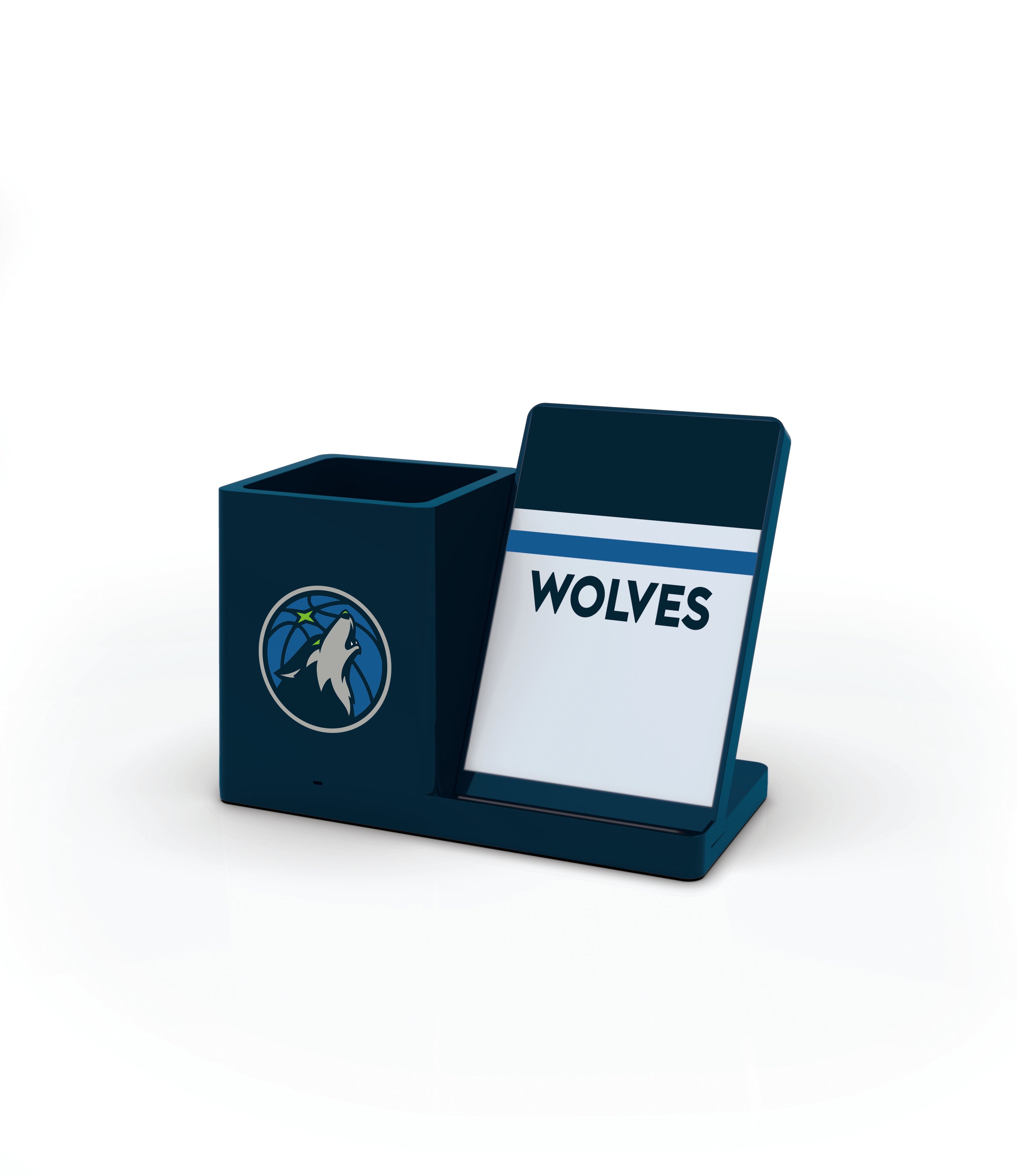 Minnesota Timberwolves NBA Wireless Charging Pen Cup