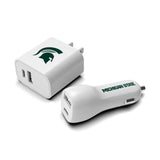 NCAA Two-Port Car and Wall Charger