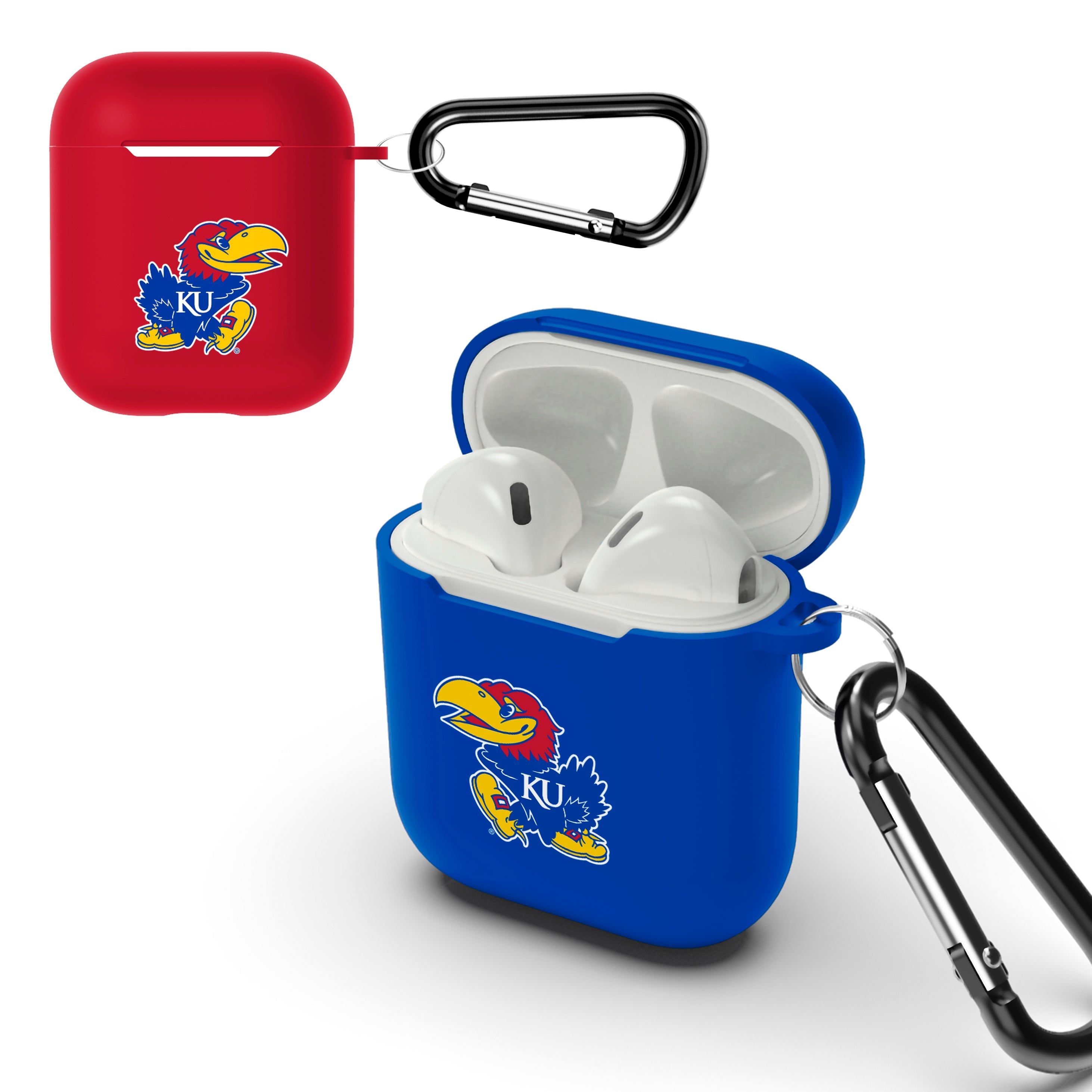 Kansas Jayhawks NCAA 2-Pack AirPod Cases