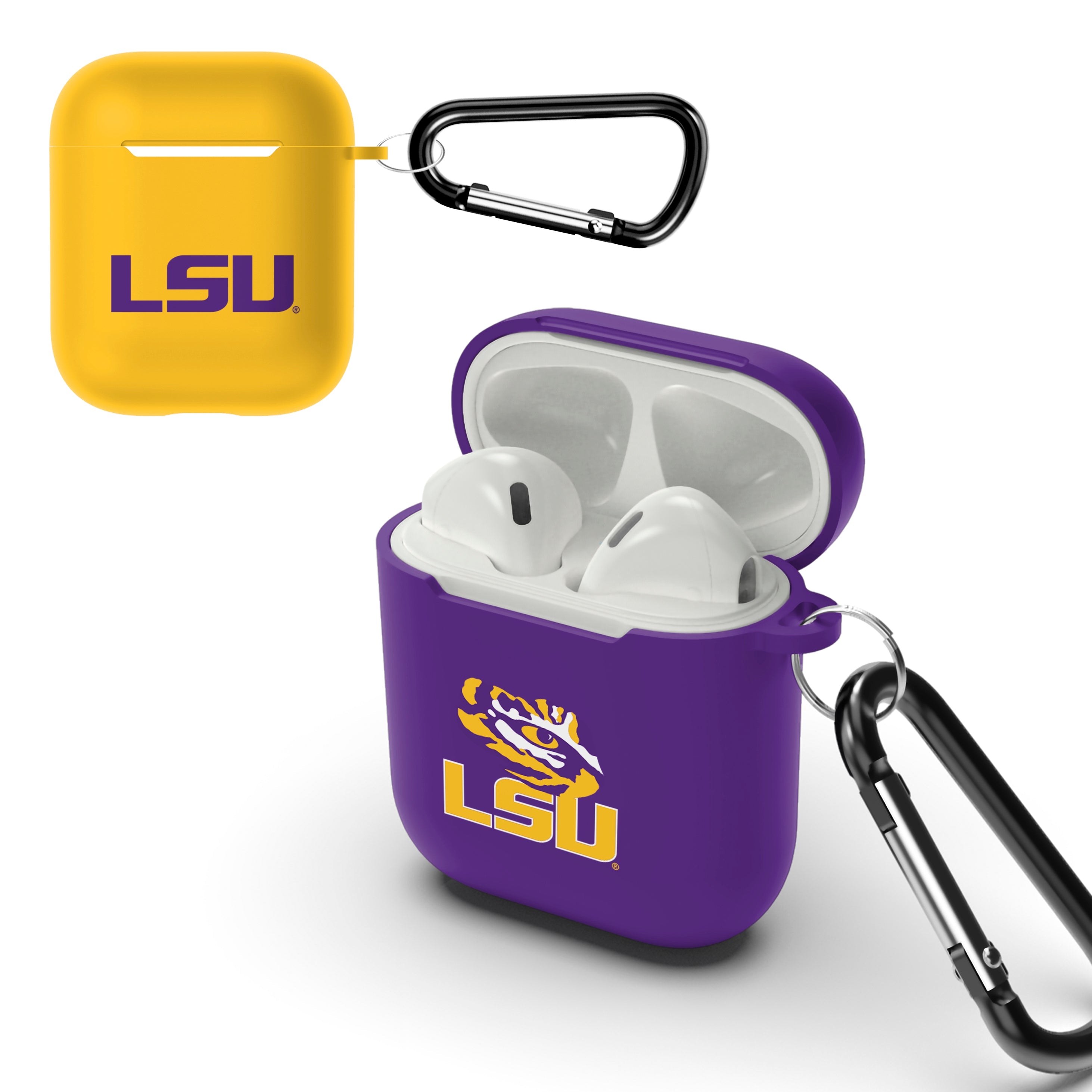 LSU Tigers NCAA 2-Pack AirPod Cases