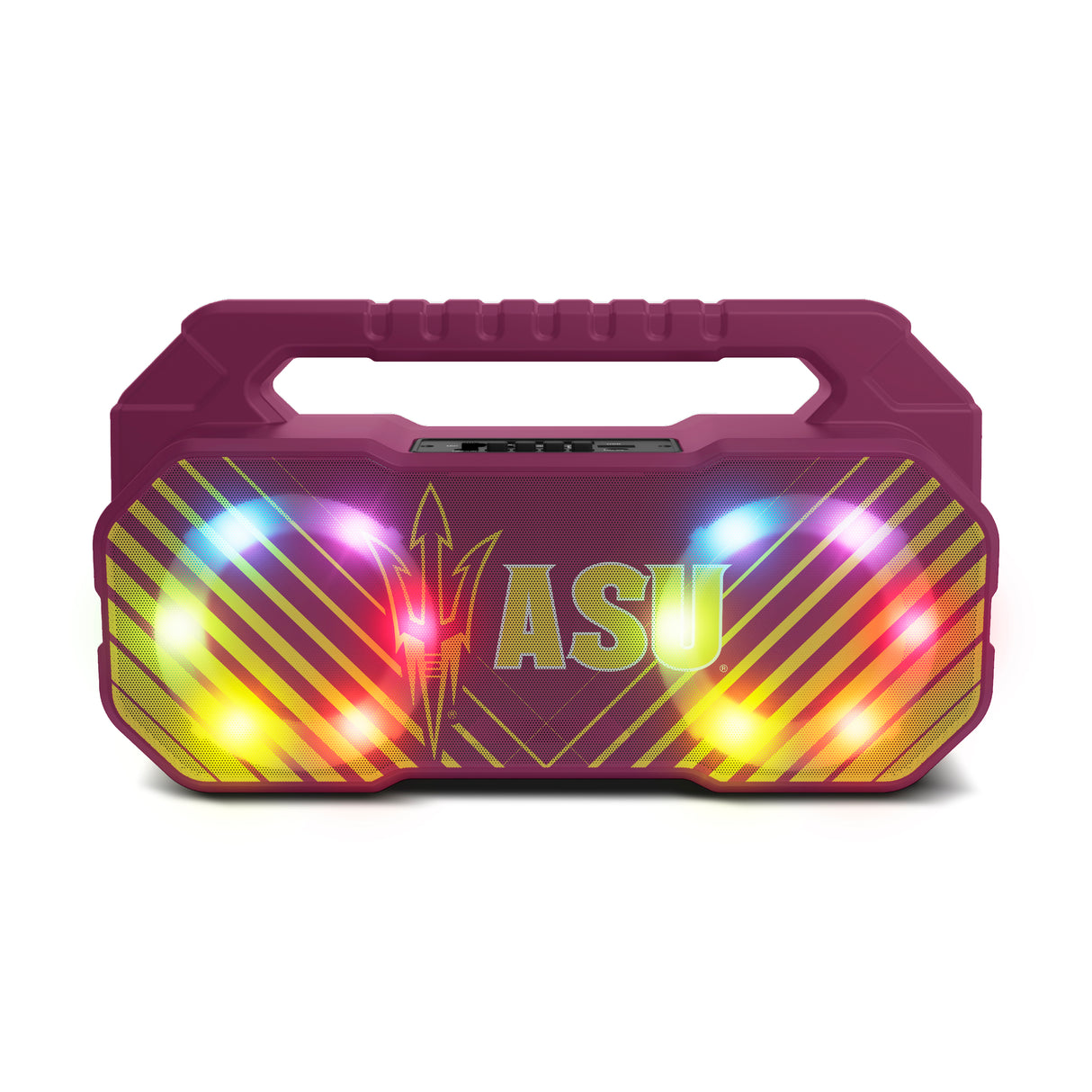 Arizona State Sun Devils NCAA Shockbox Bluetooth BOOMBOX Speaker with FM Radio