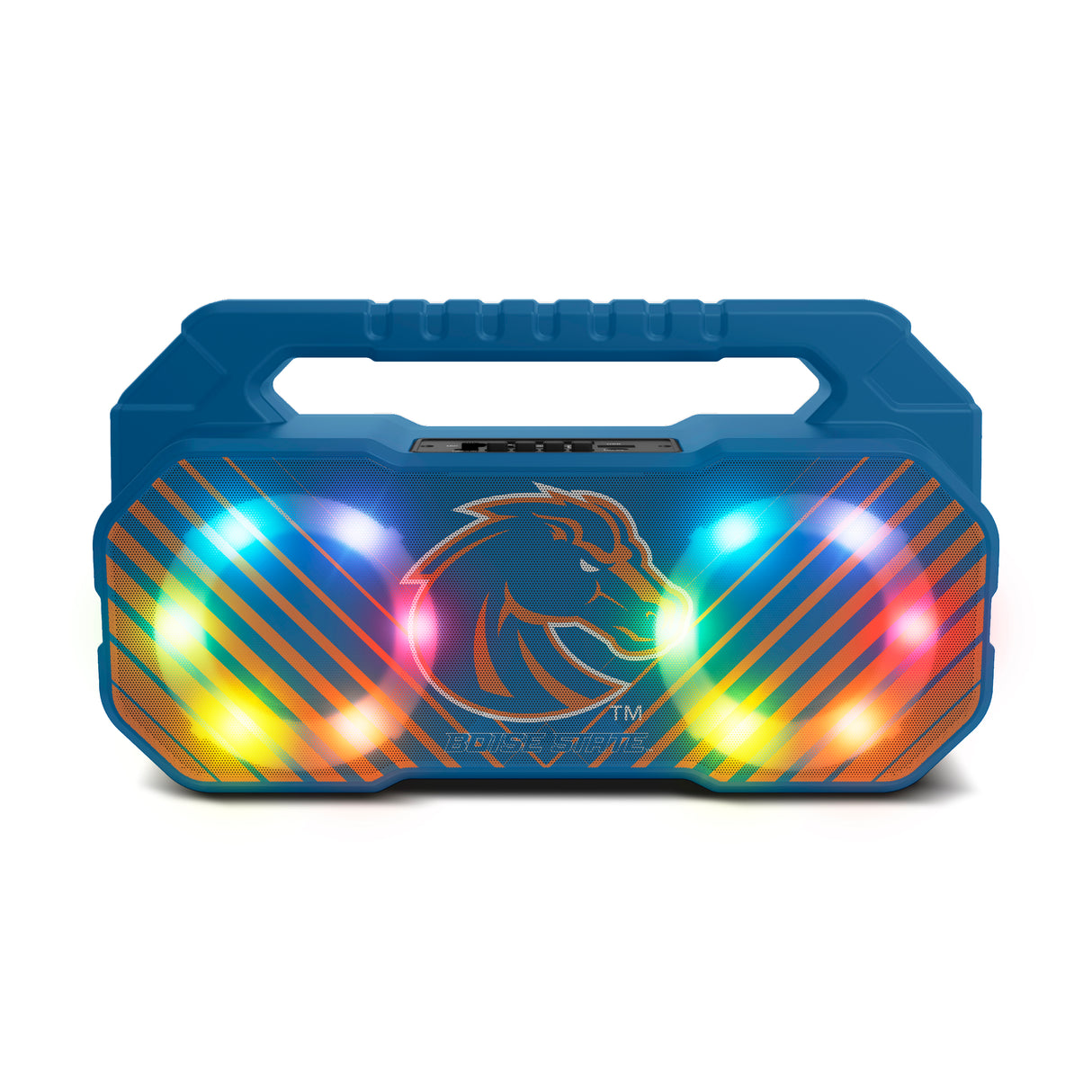Boise State Broncos NCAA Shockbox Bluetooth BOOMBOX Speaker with FM Radio