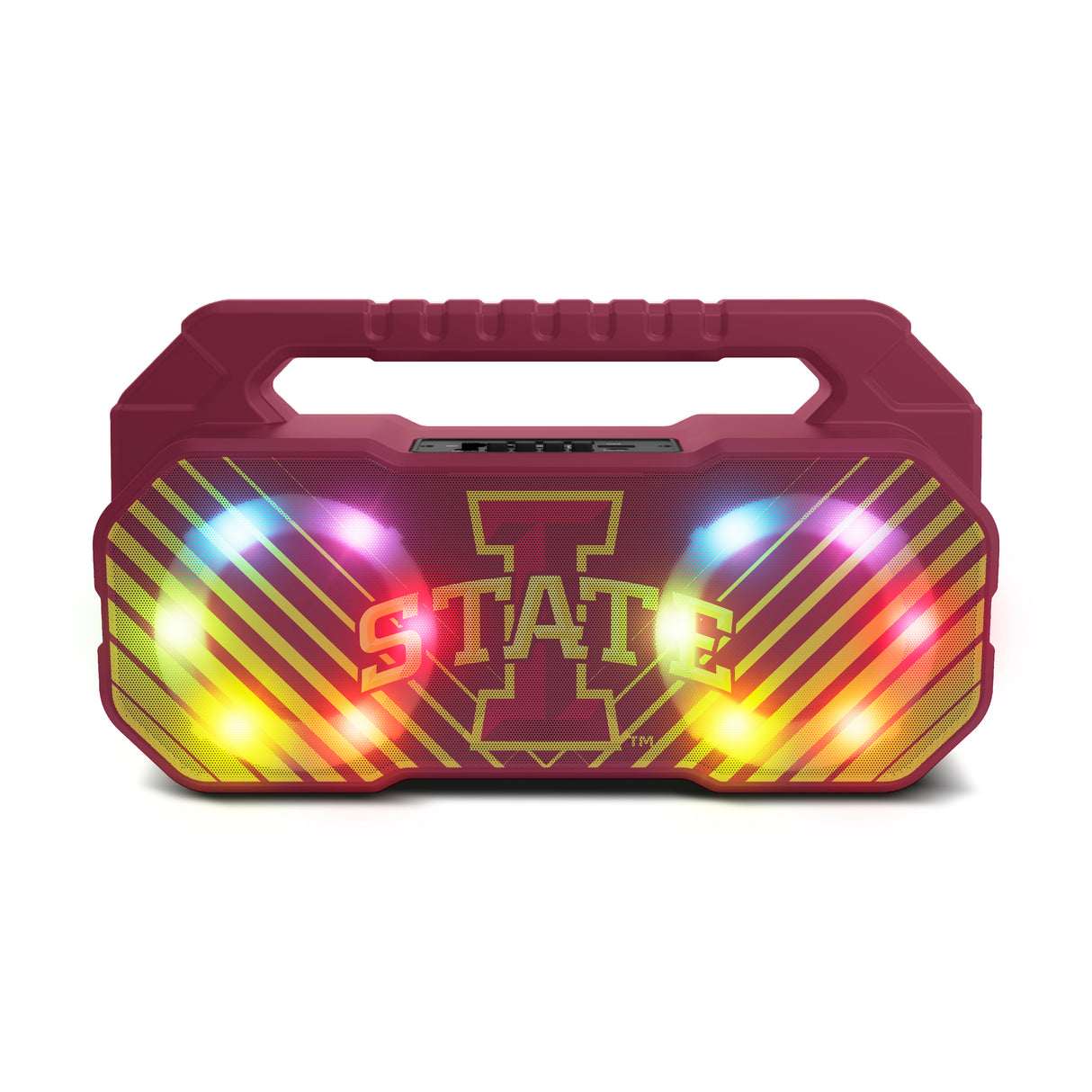 Iowa State Cyclones NCAA Shockbox Bluetooth BOOMBOX Speaker with FM Radio