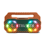 Miami Hurricanes NCAA Shockbox Bluetooth BOOMBOX Speaker with FM Radio