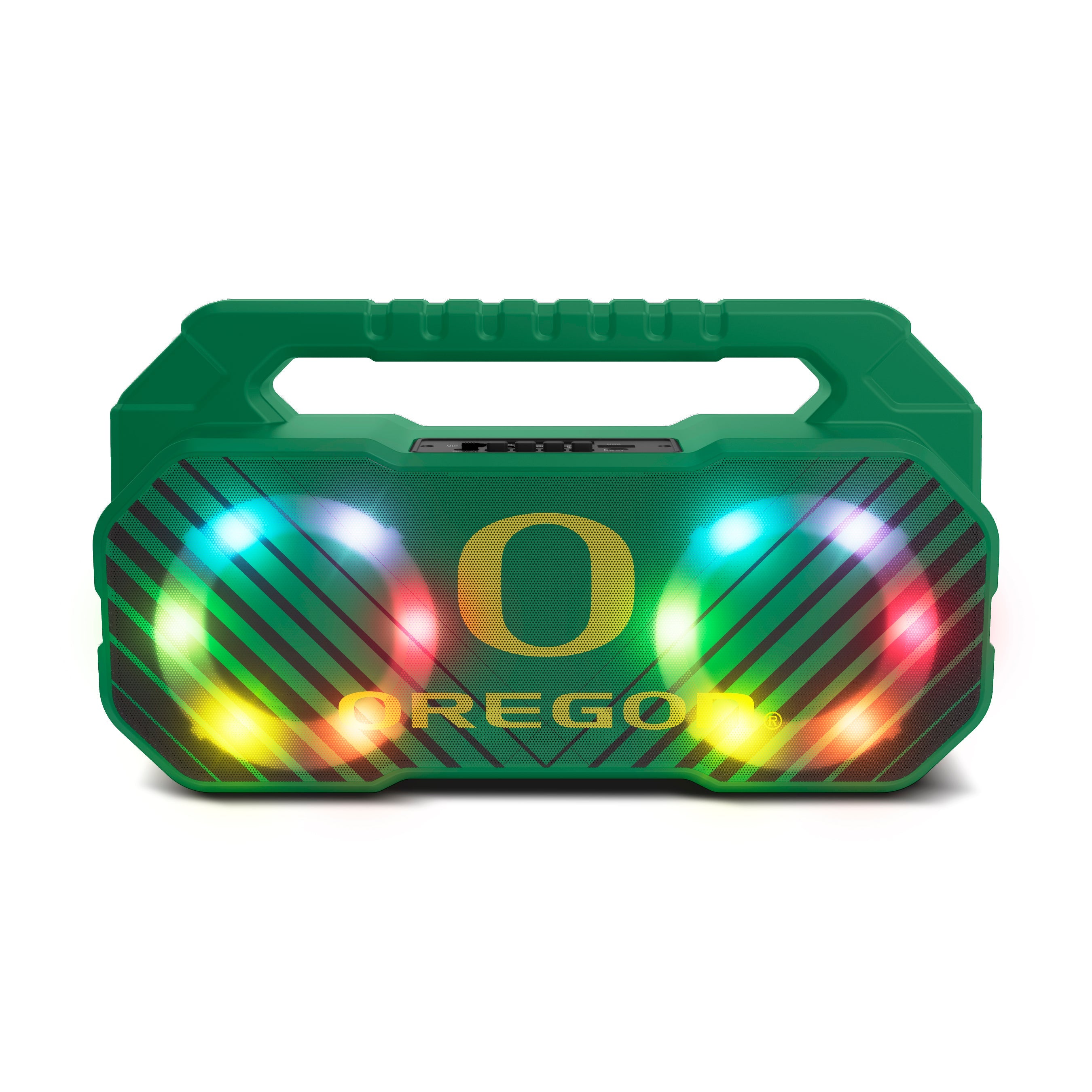 Oregon Ducks Shockbox Bluetooth BOOMBOX Speaker with FM Radio